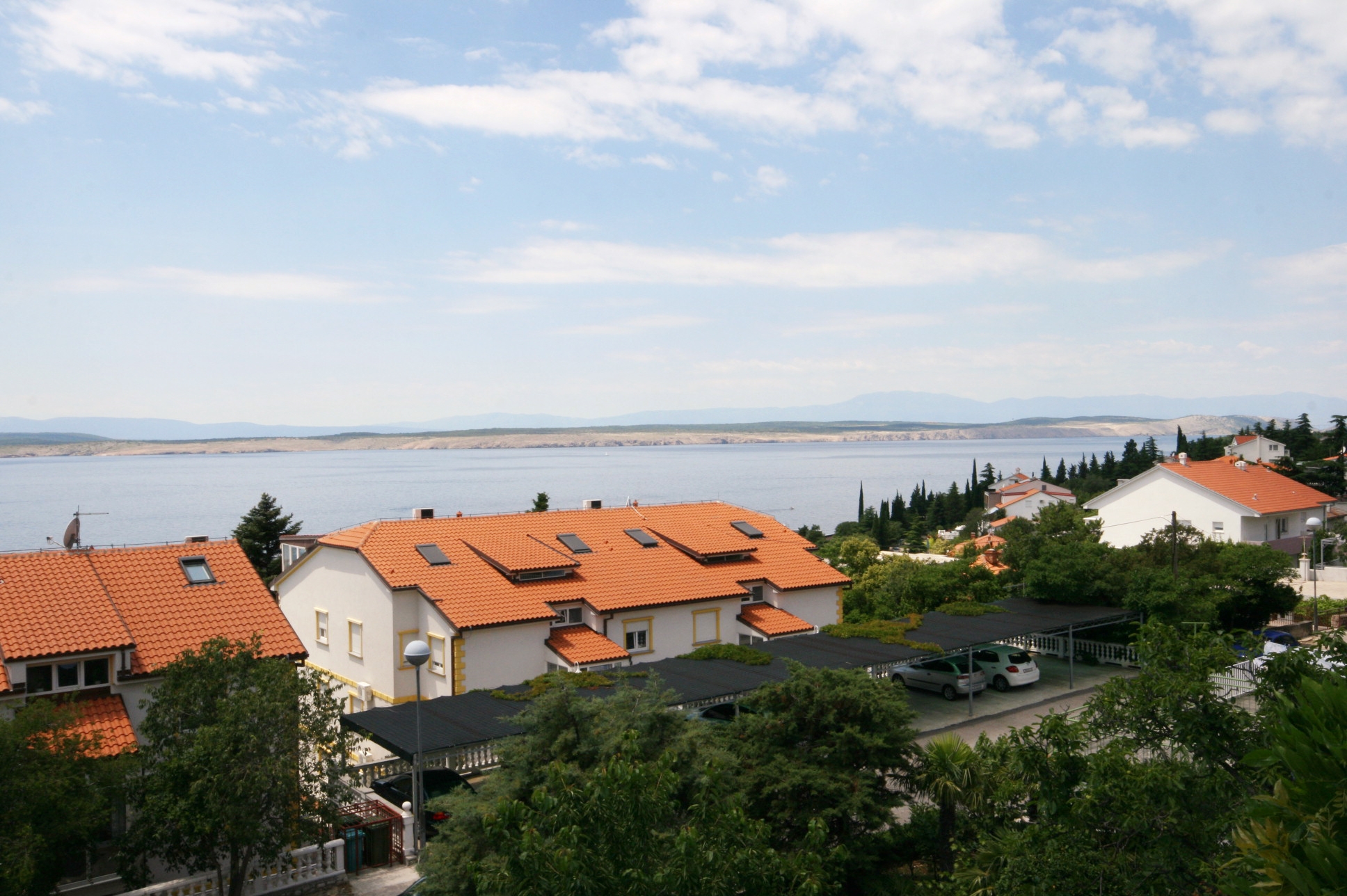 One bedroom apartment with balcony and sea view Dramalj, Crikvenica  A-b