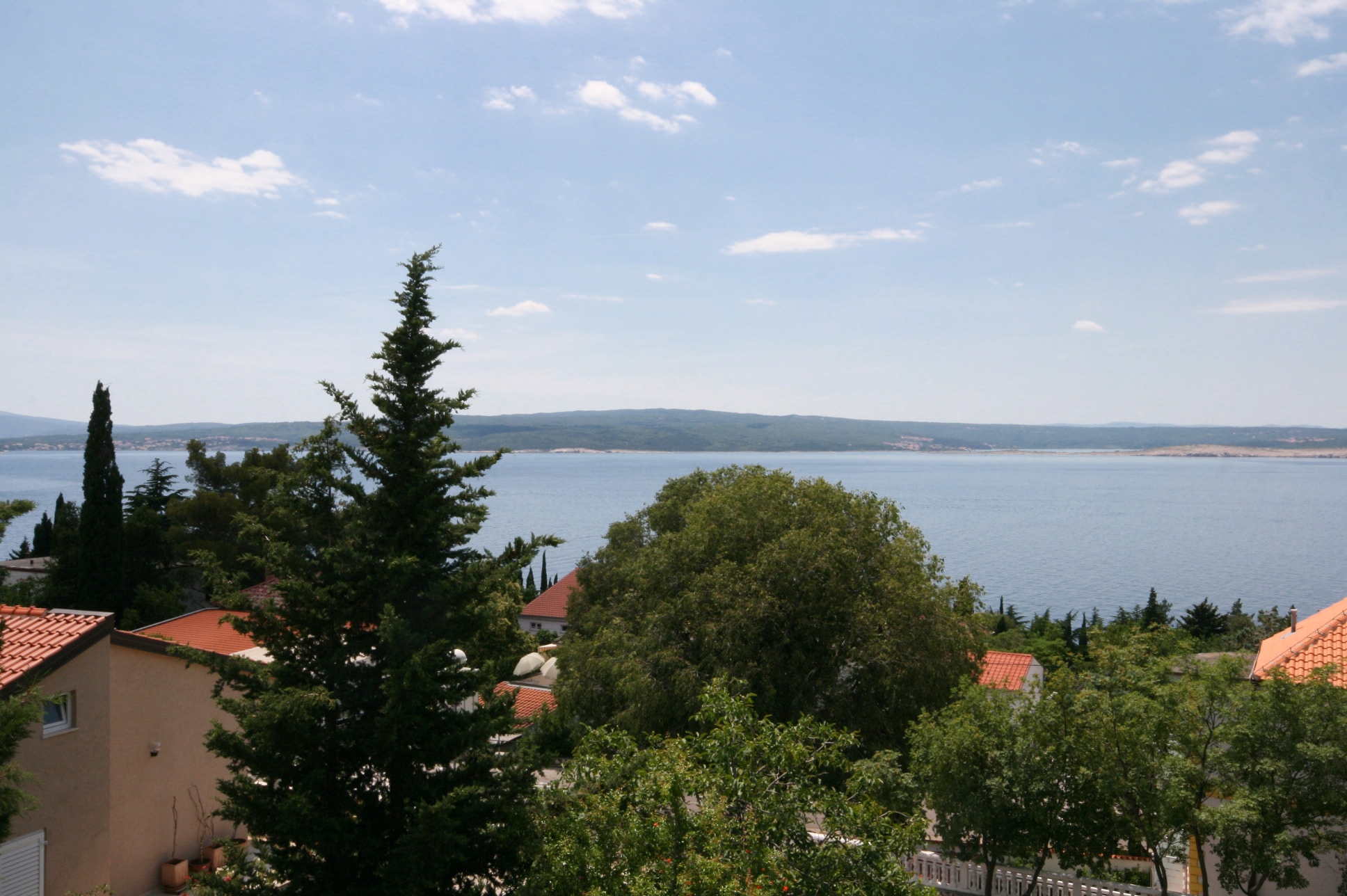 One bedroom apartment with balcony and sea view Dramalj, Crikvenica  A-b