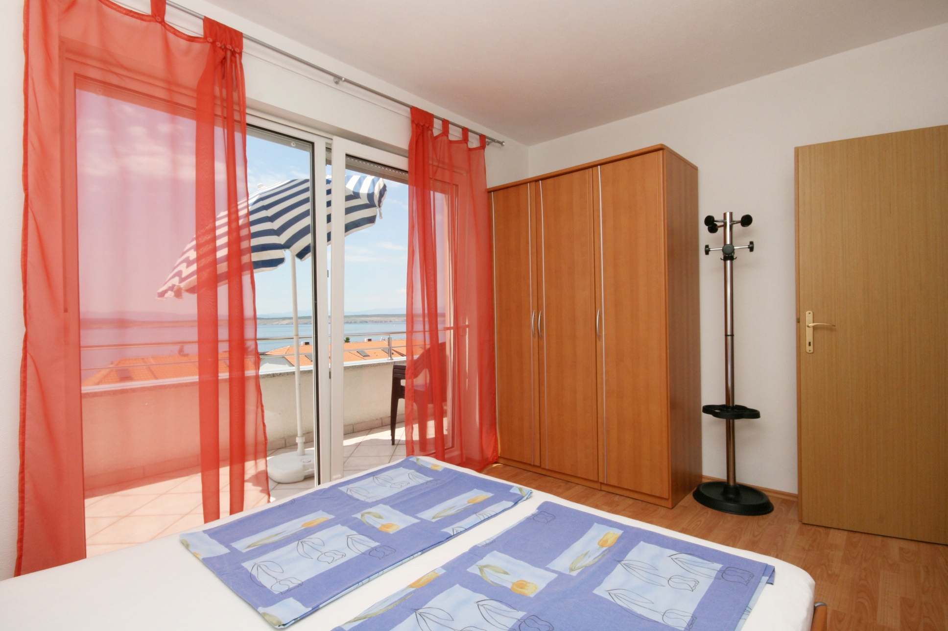 One bedroom apartment with balcony and sea view Dramalj, Crikvenica  A-b