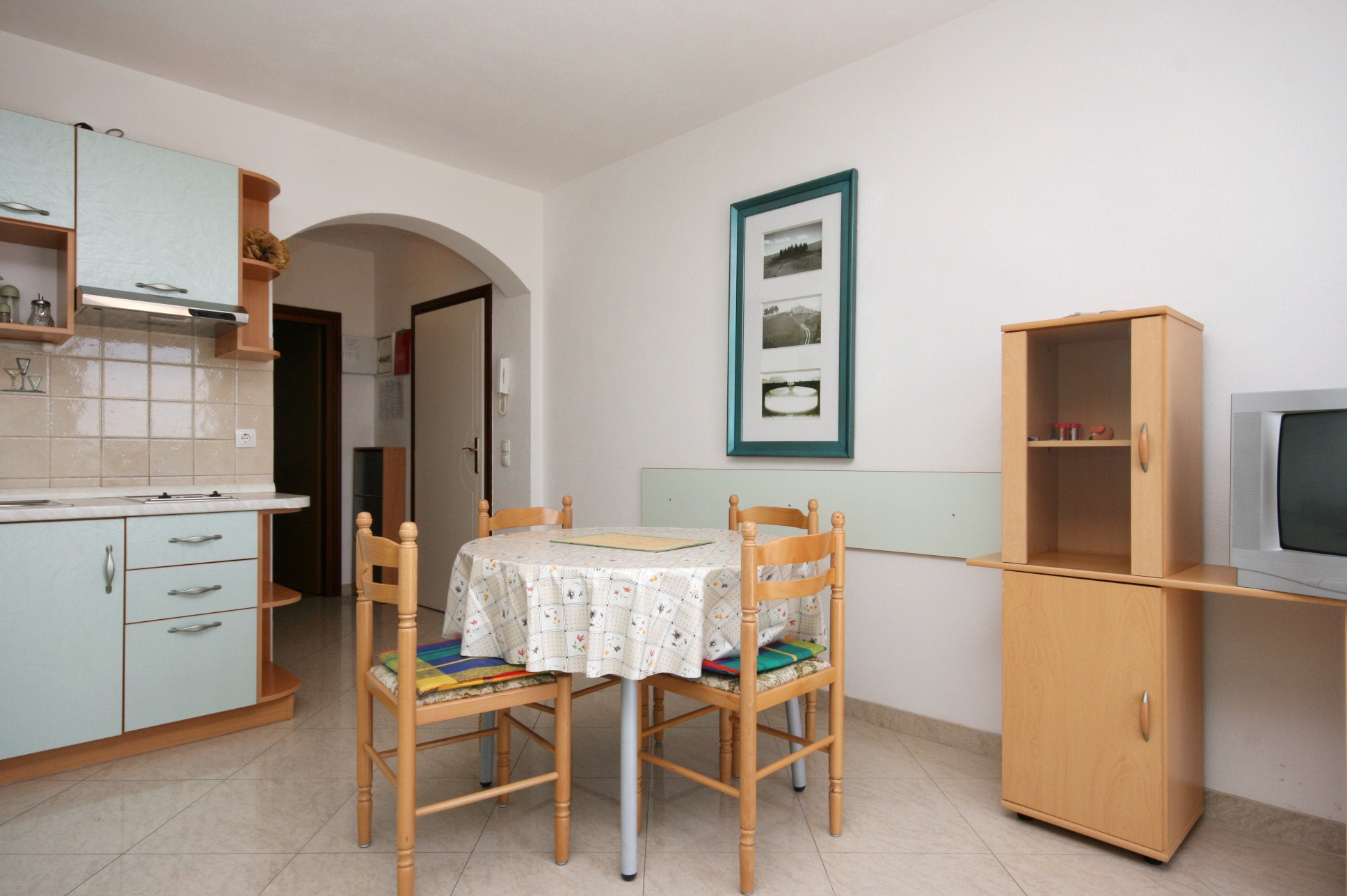 One bedroom apartment with terrace and sea view Dramalj, Crikvenica  A-d
