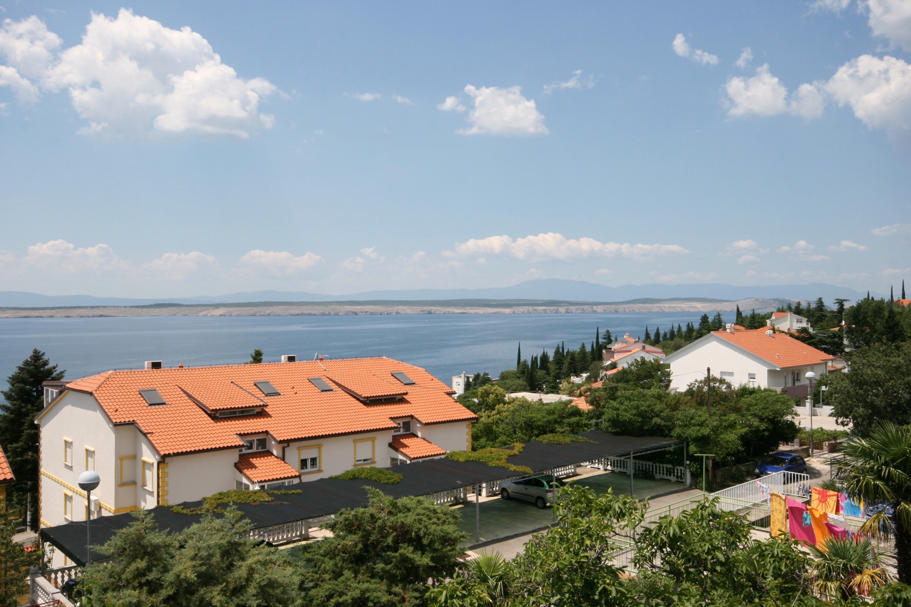 One bedroom apartment with terrace and sea view Dramalj, Crikvenica  A-d