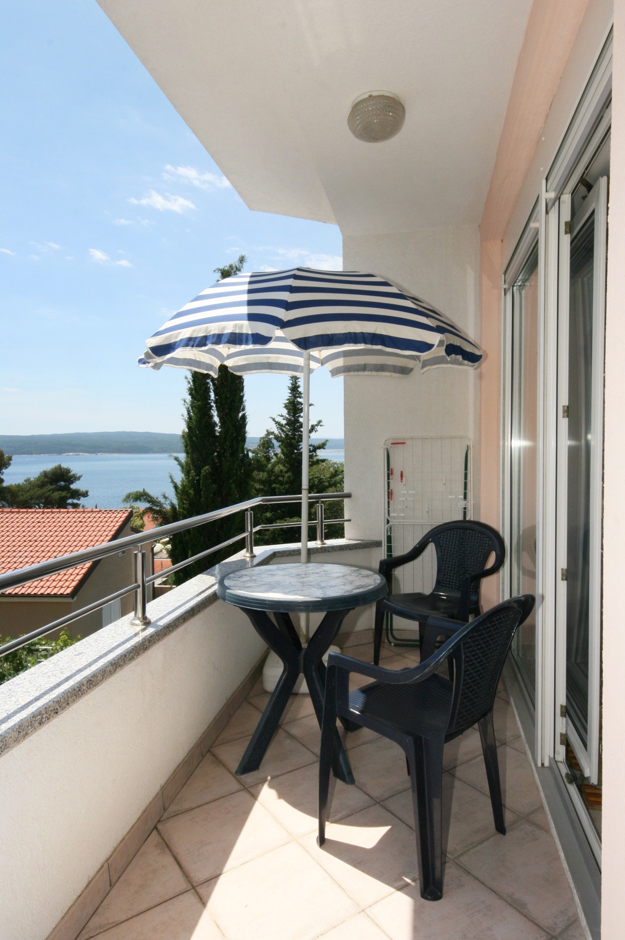 Studio flat with balcony and sea view Dramalj, Crikvenica  AS-a