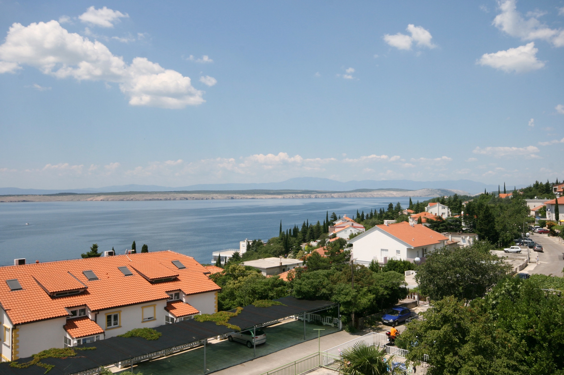 Studio flat with terrace and sea view Dramalj, Crikvenica  AS-b