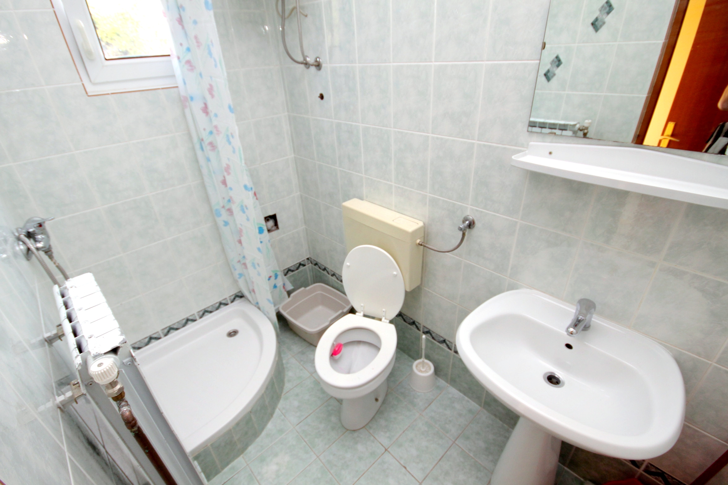 Two bedroom apartment with balcony and sea view Novi Vinodolski  A-a