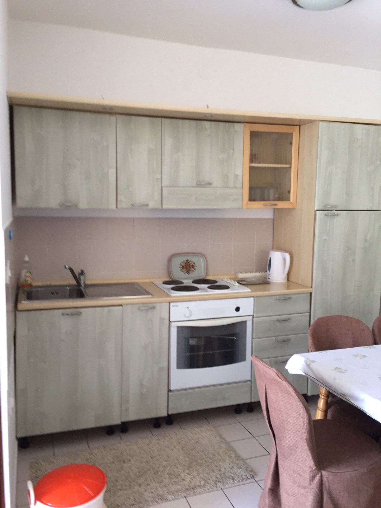 Two bedroom apartment with balcony and sea view Novi Vinodolski  A-a
