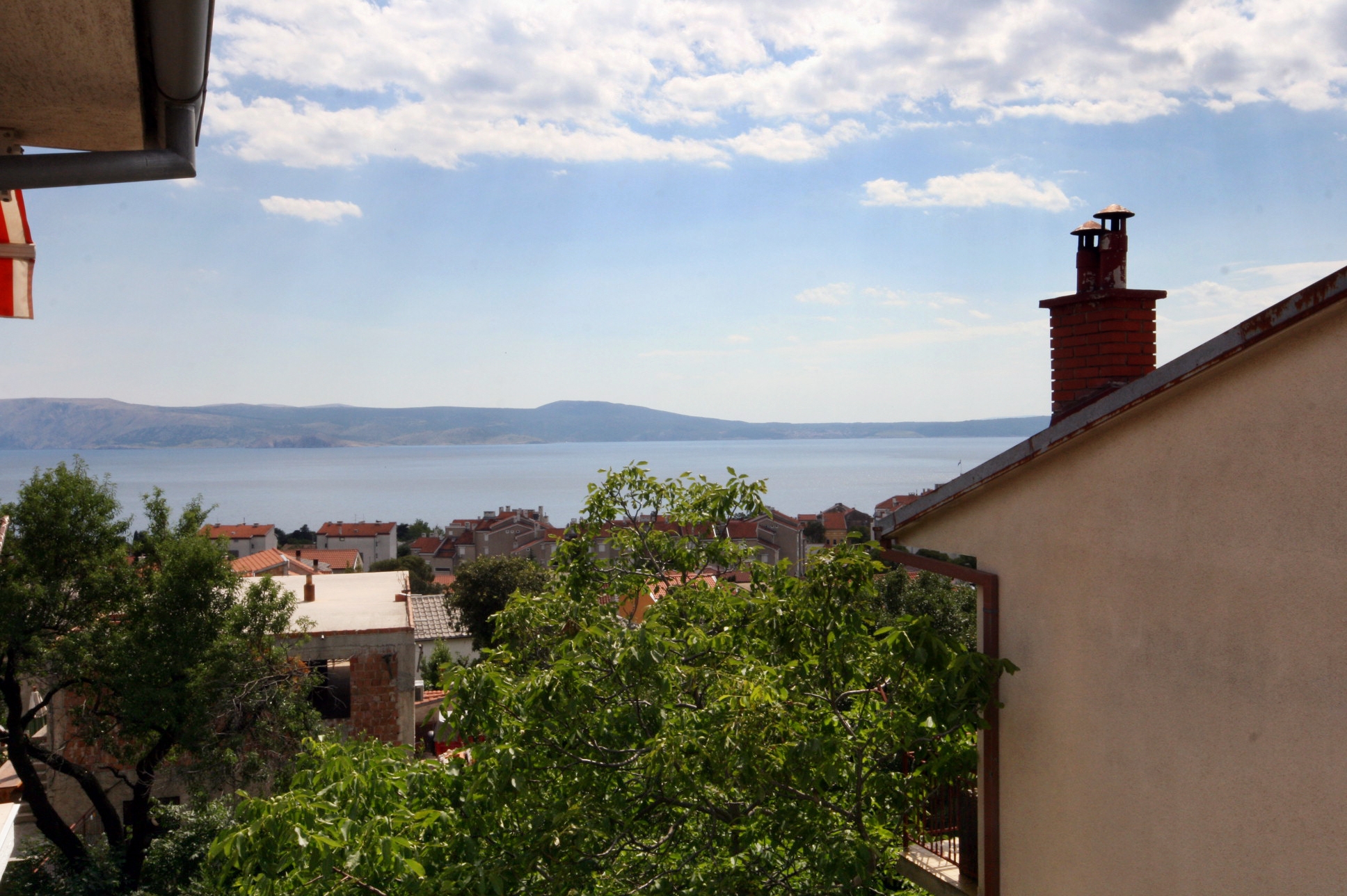 Two bedroom apartment with terrace and sea view Novi Vinodolski  A-a