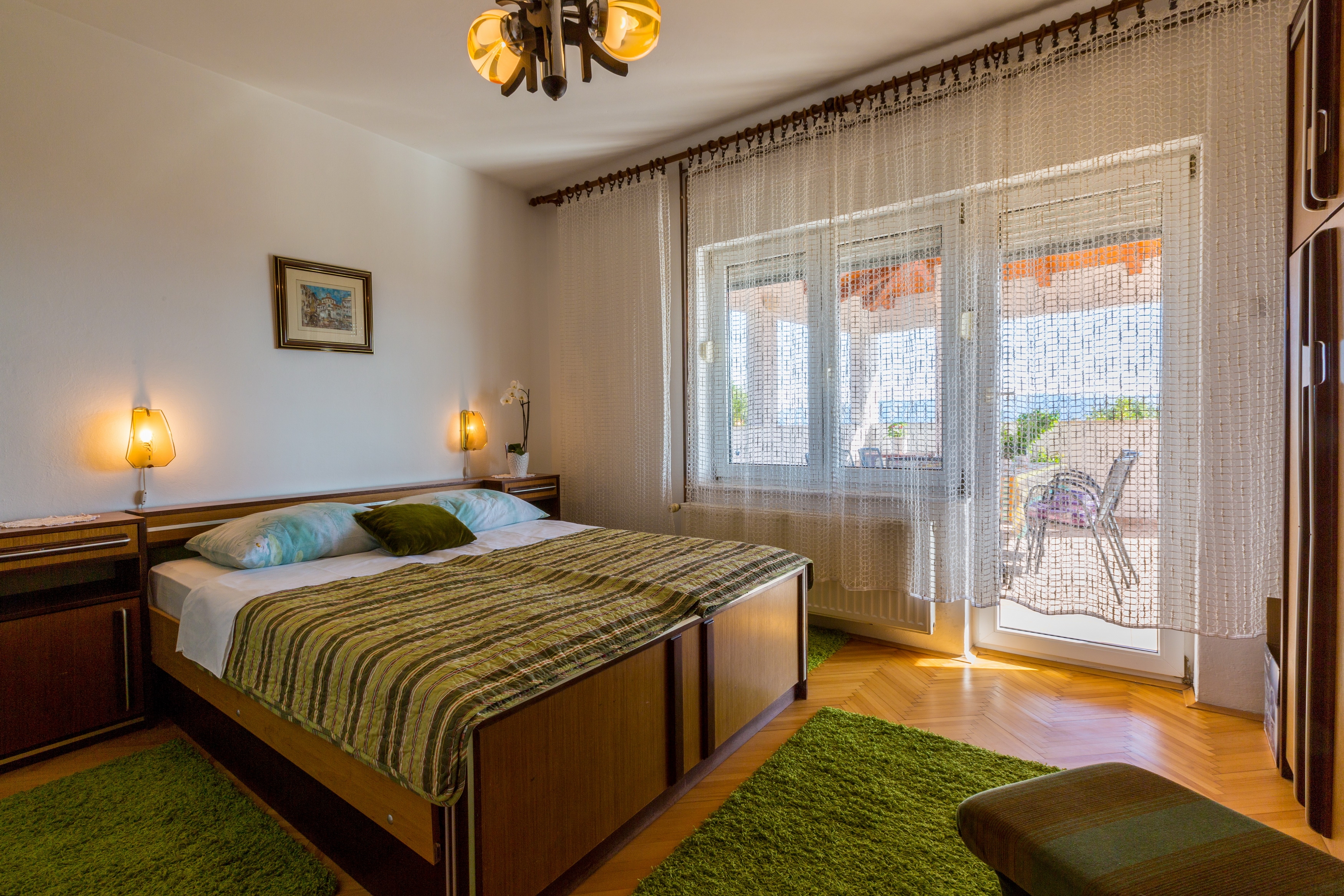 Two bedroom apartment with terrace and sea view Novi Vinodolski  A-a