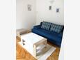 Obývací pokoj Klenovica, Obývací pokoj v ubytování typu apartment, WiFi.