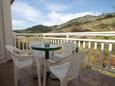 Shared terrace Milna, Shared terrace in the apartment, WIFI.