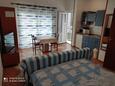 Sala da pranzo Selce, Sala da pranzo nell'alloggi del tipo studio-apartment, condizionatore disponibile e WiFi.