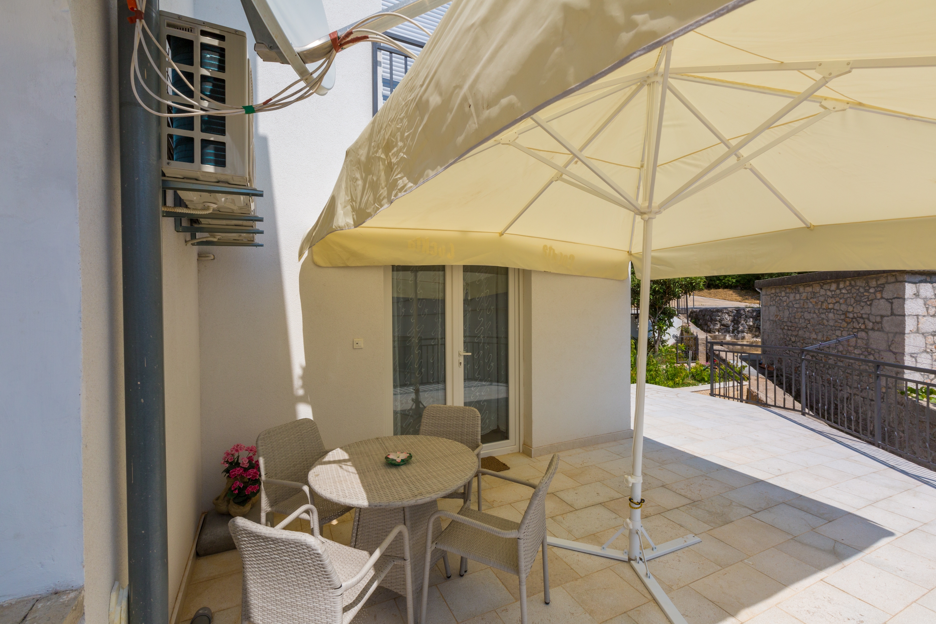 One bedroom apartment with terrace and sea view Dramalj, Crikvenica  A-d