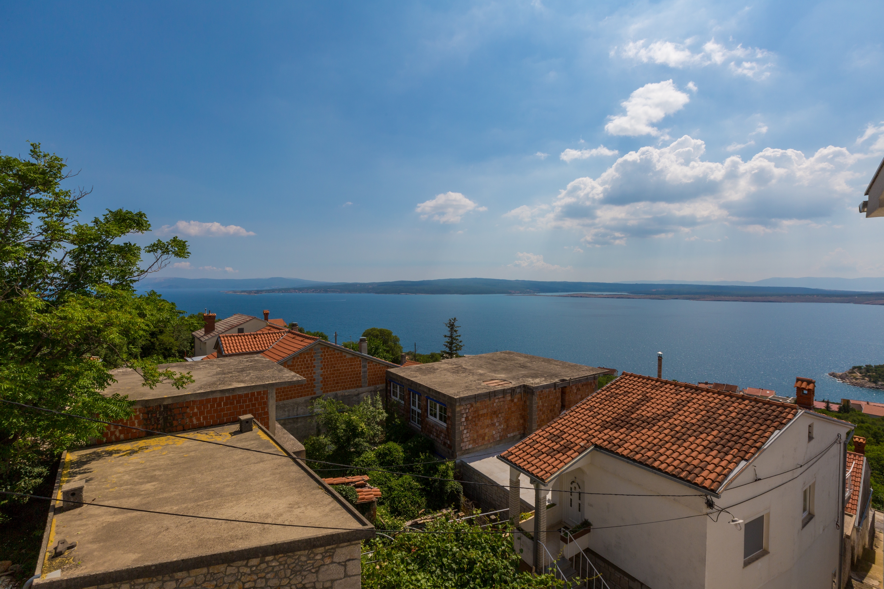 Two bedroom apartment with terrace and sea view Dramalj, Crikvenica  A-e