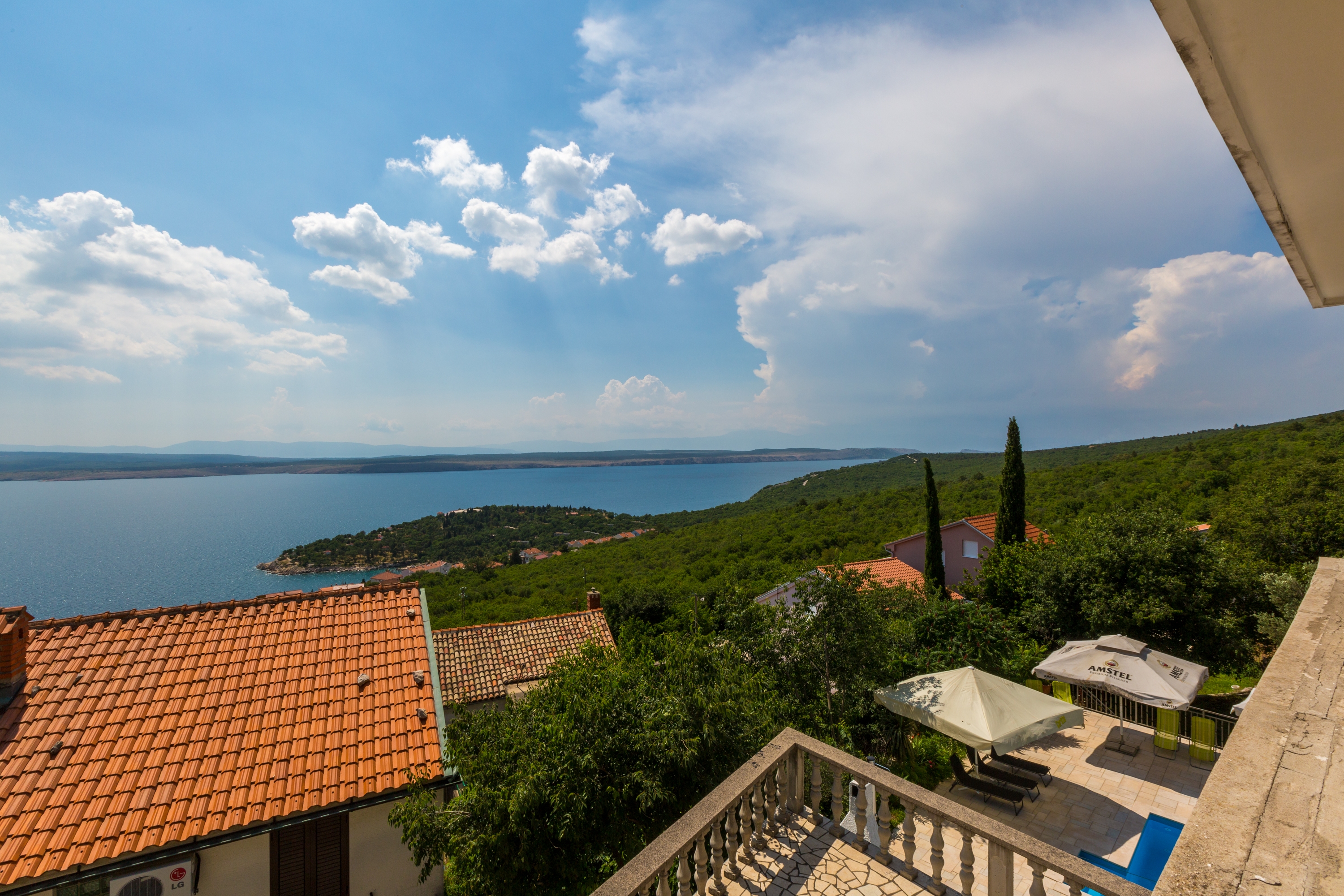 Studio flat with balcony and sea view Dramalj, Crikvenica  AS-a