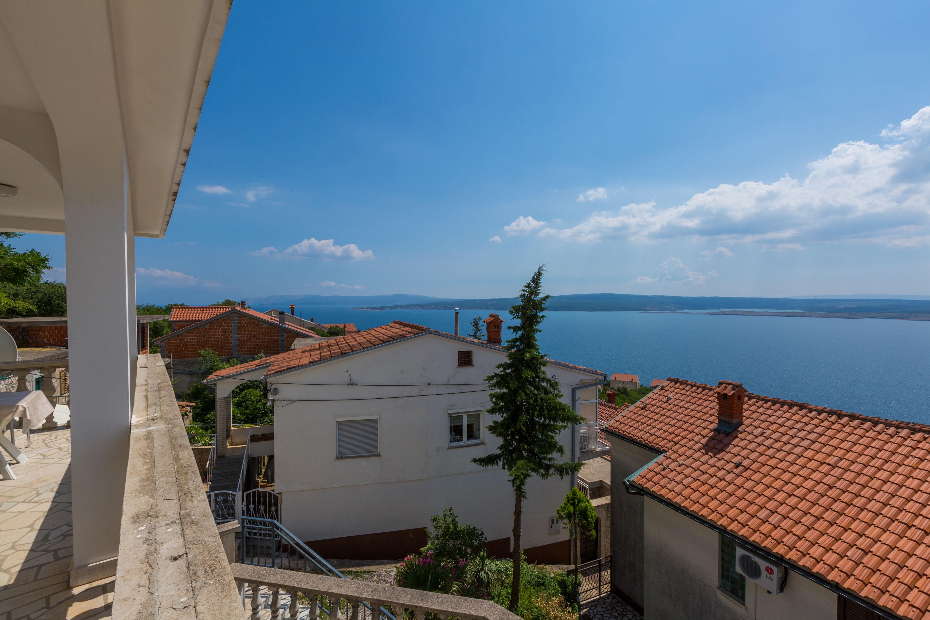 Studio flat with balcony and sea view Dramalj, Crikvenica  AS-a