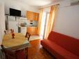 Dining room Crikvenica, Dining room in the apartment, air condition available, (pet friendly) and WiFi.