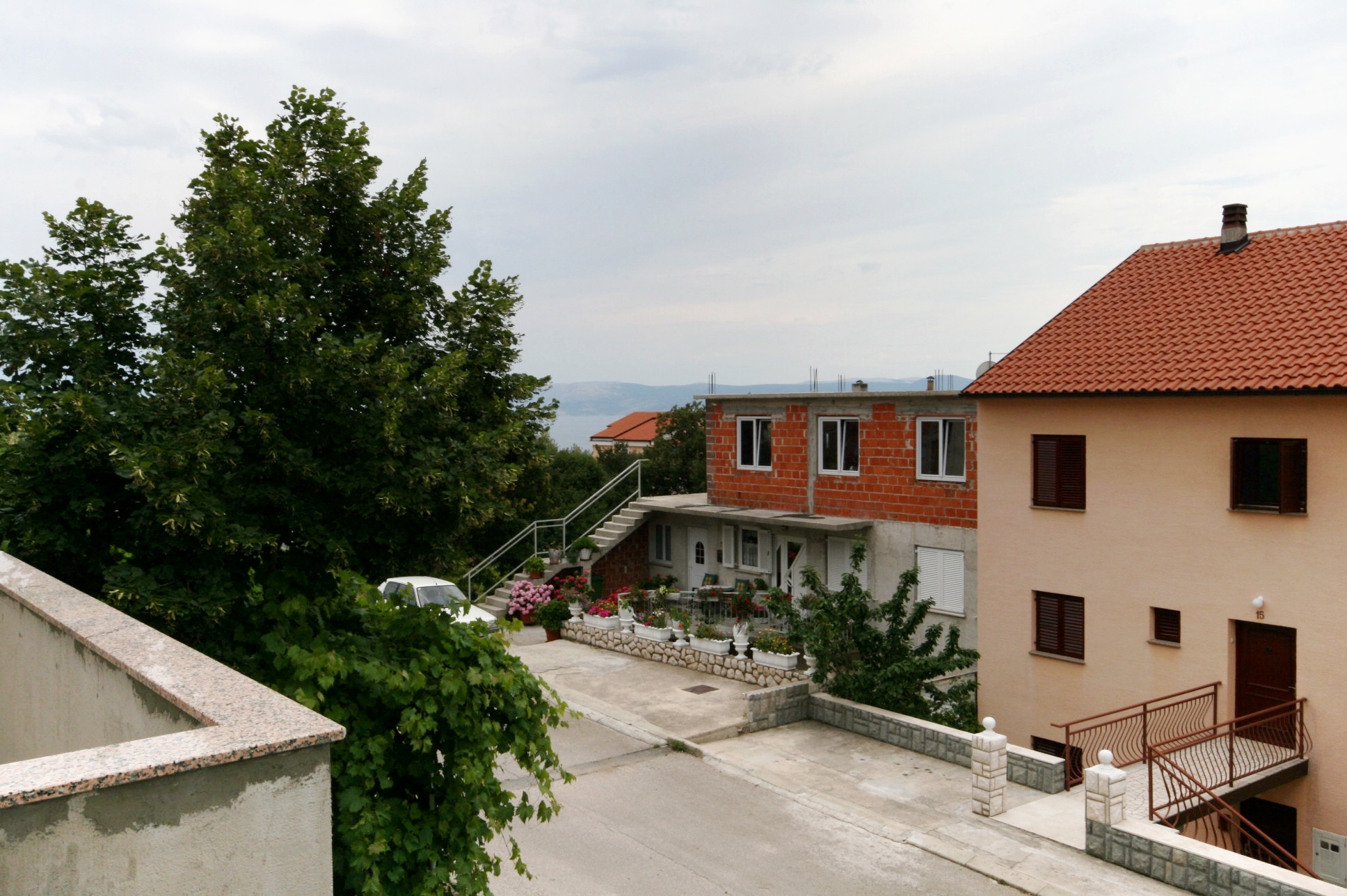 One bedroom apartment with terrace and sea view Crikvenica  A-c