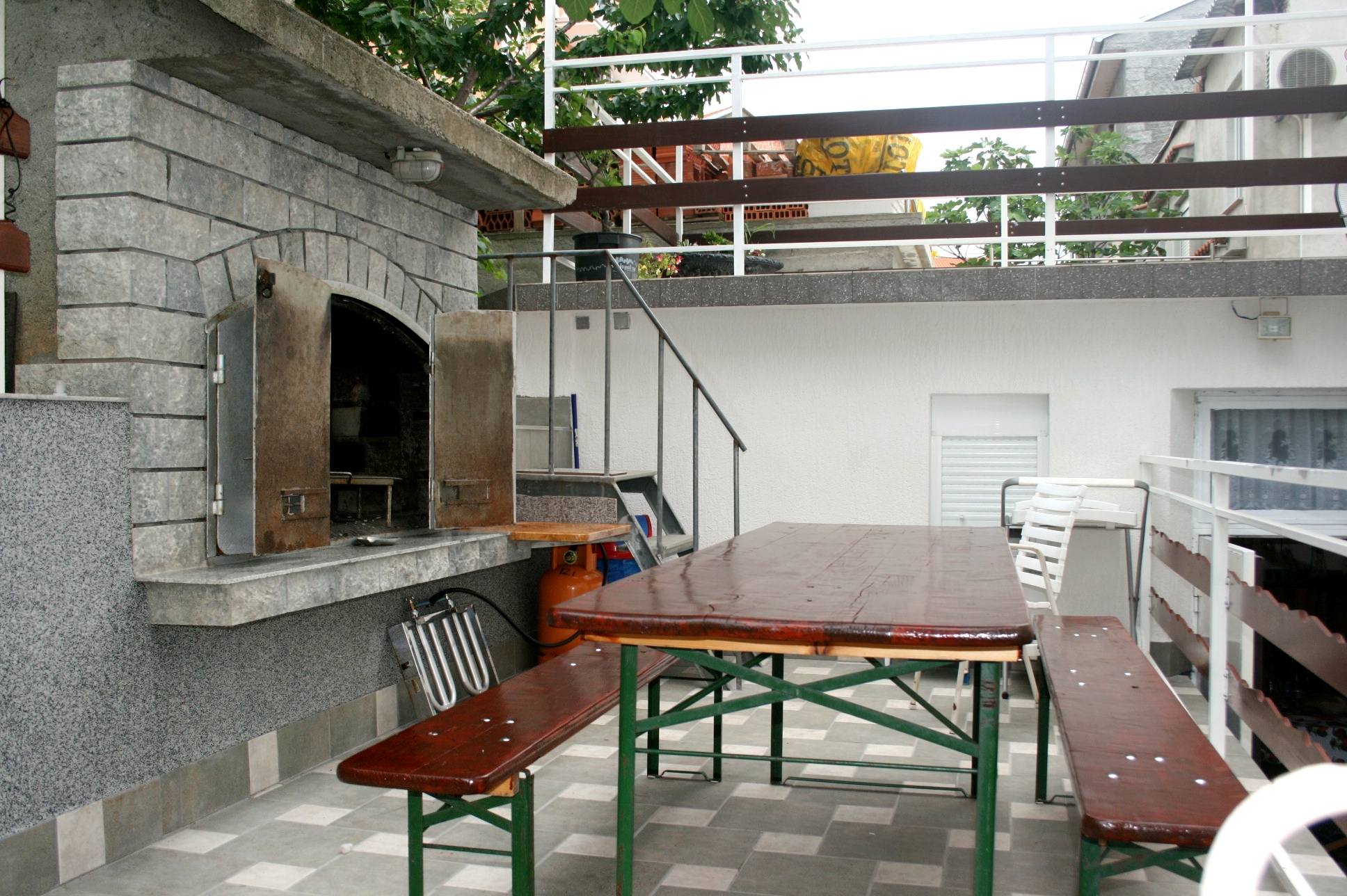 One bedroom apartment with terrace and sea view Crikvenica (A-5553-b)