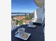 Crikvenica, Balkon in folgender Unterkunftsart apartment, mit Meerblick, Haustiere erlaubt und WiFi.