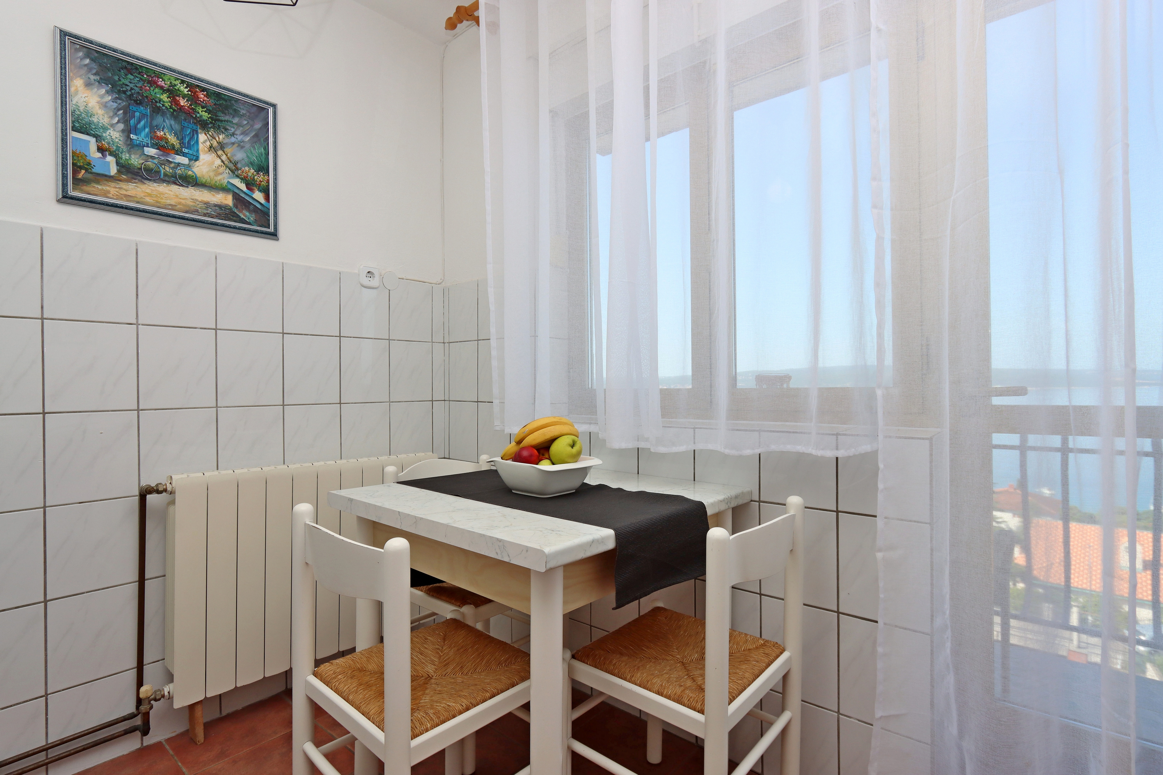 One bedroom apartment with balcony and sea view Crikvenica (A-5555-a)