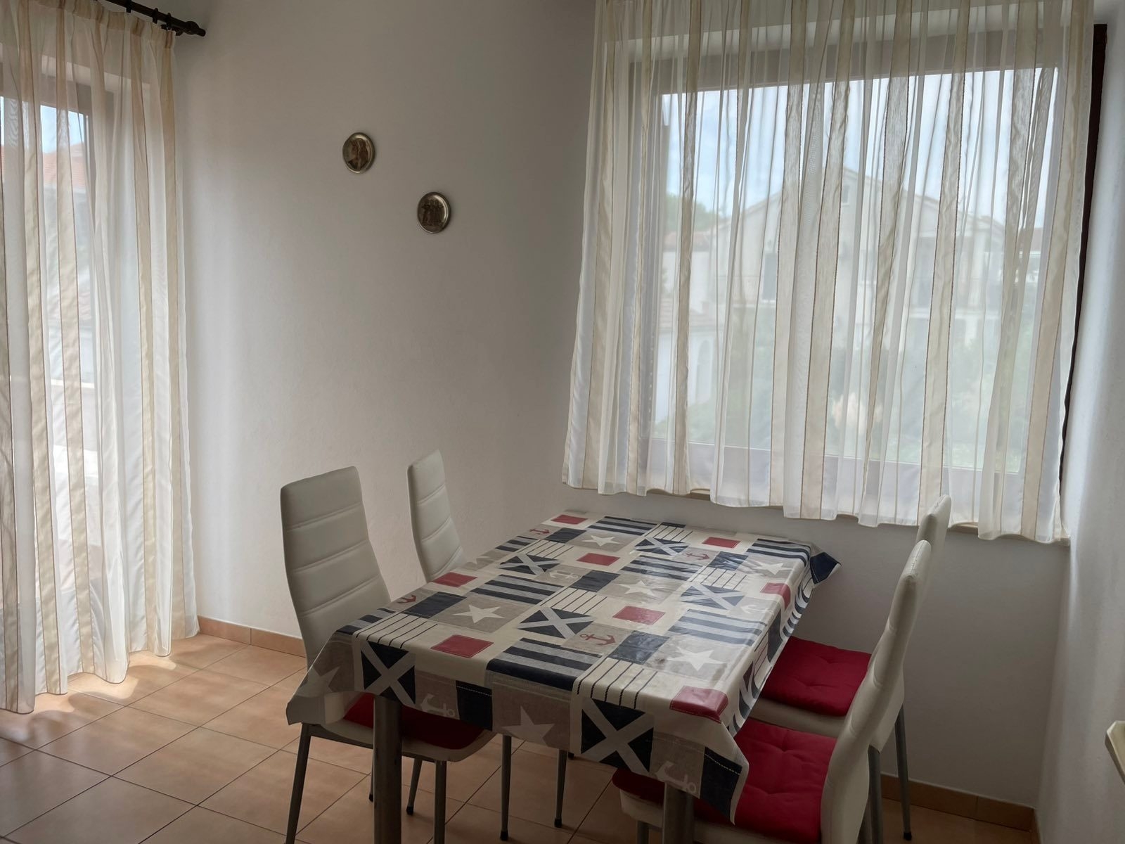 Two bedroom apartment with terrace and sea view Vantačići, Krk (A-5566-a)