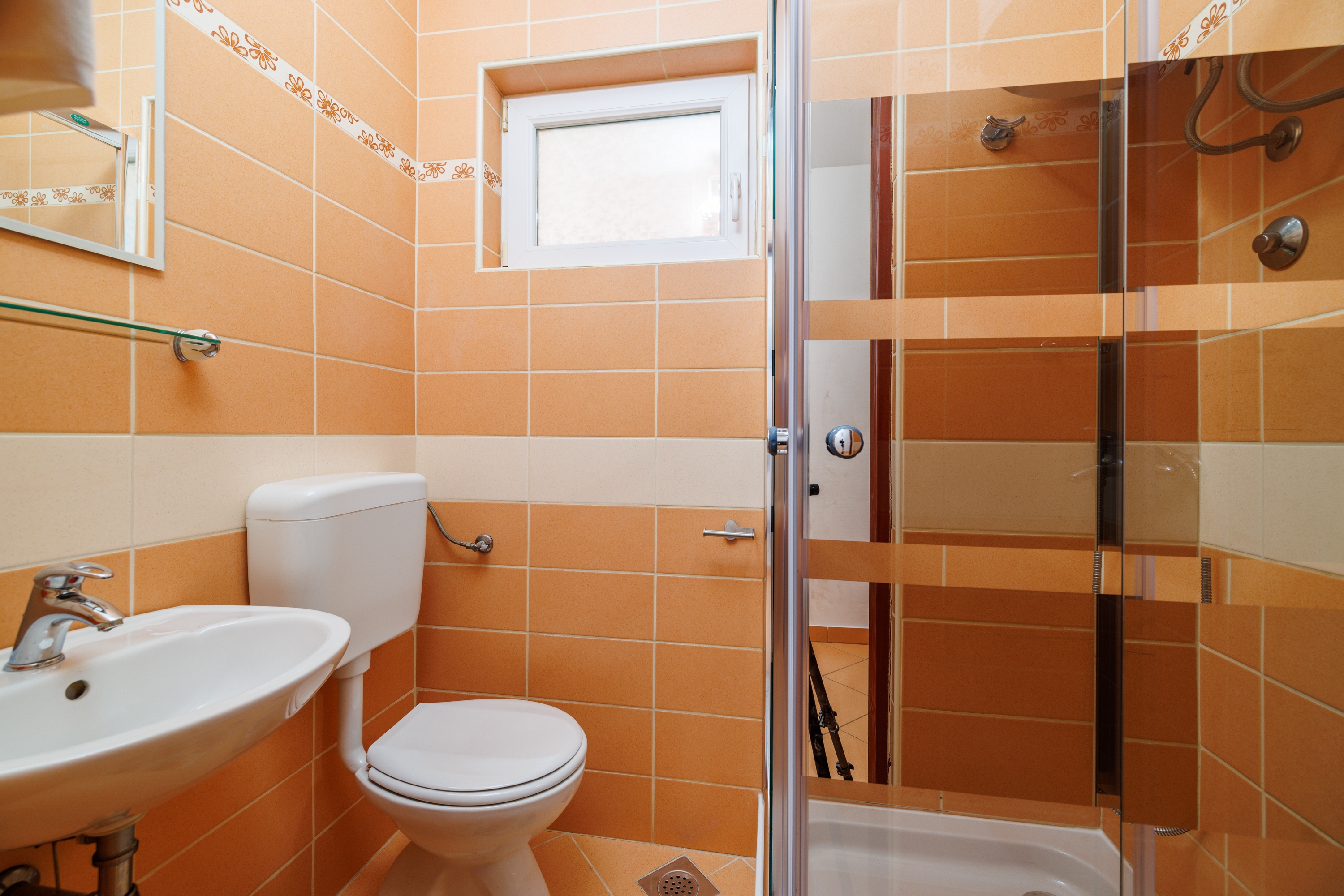 One bedroom apartment with balcony and sea view Senj  A-b
