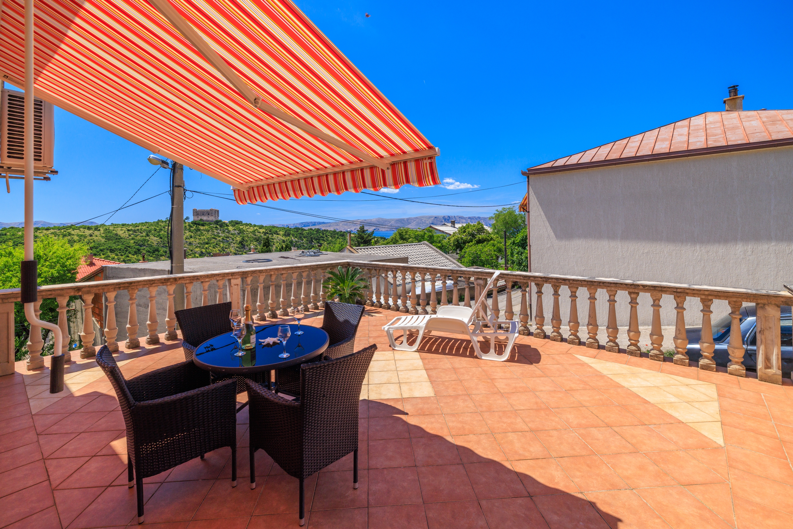 One bedroom apartment with terrace and sea view Senj (A-5569-c) One bedroom apartment with terrace and sea view Senj (A-5569-c)