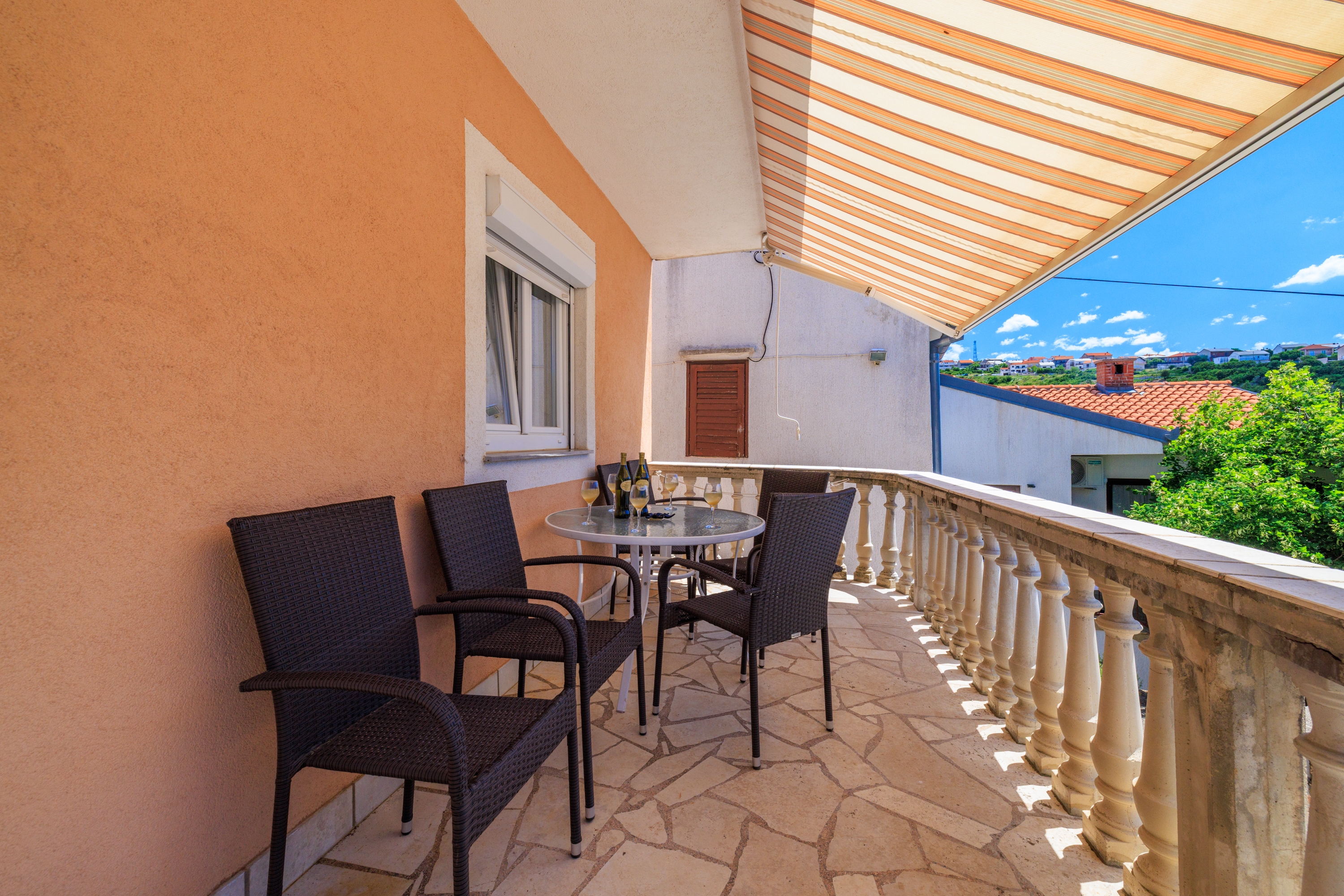 Two bedroom apartment with terrace Senj (A-5569-d)