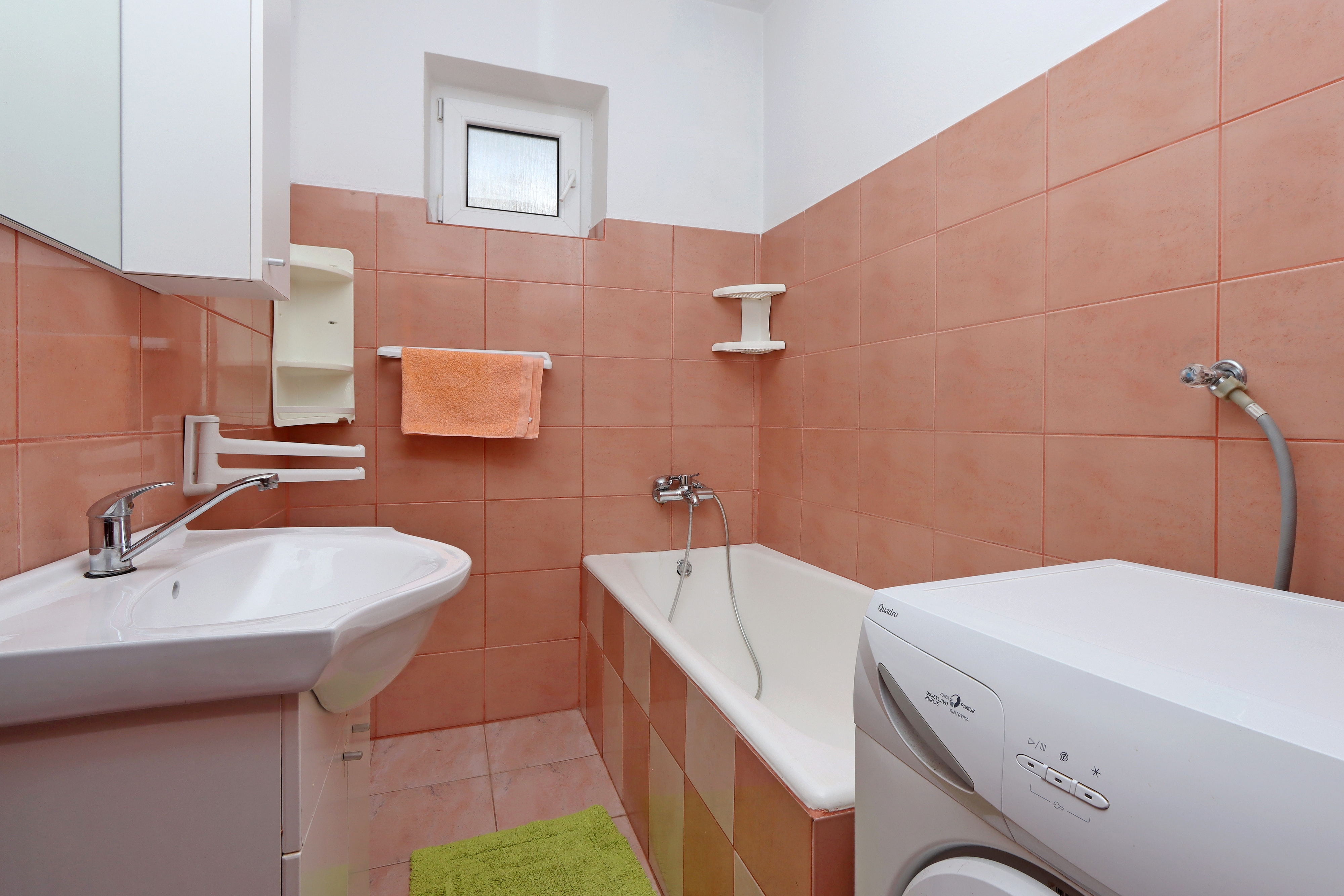 Two bedroom apartment with terrace and sea view Senj  A-b