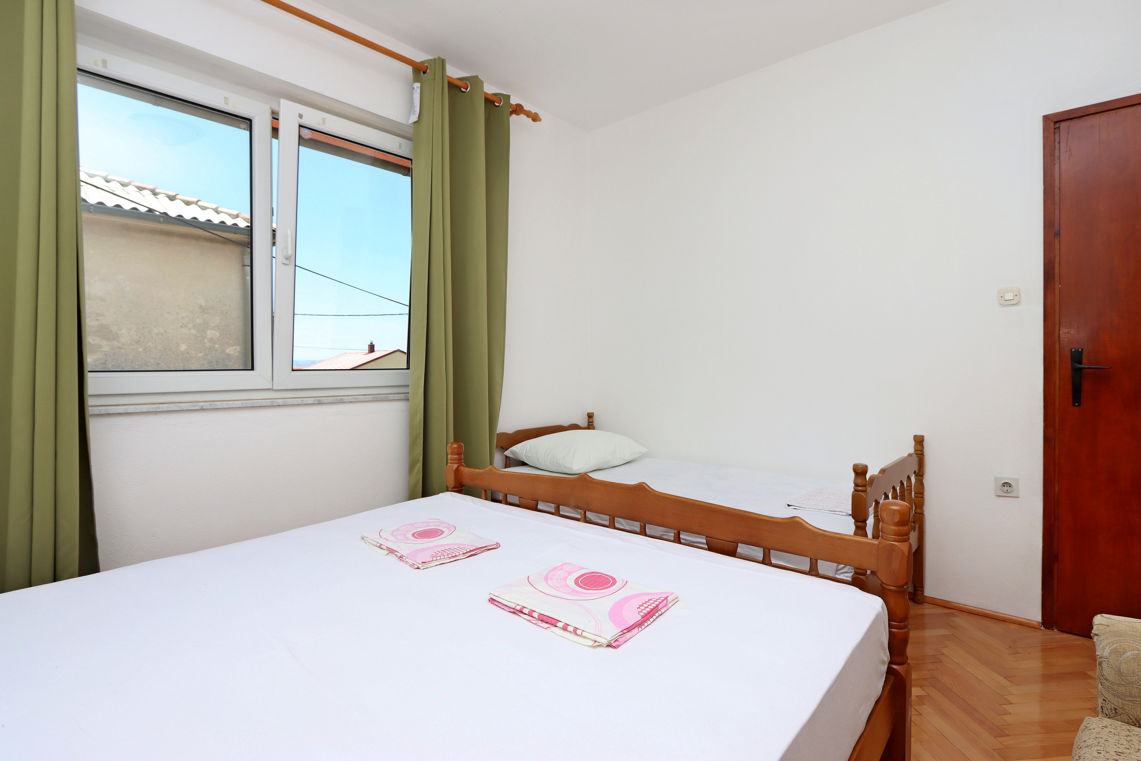 Two bedroom apartment with terrace and sea view Senj  A-b