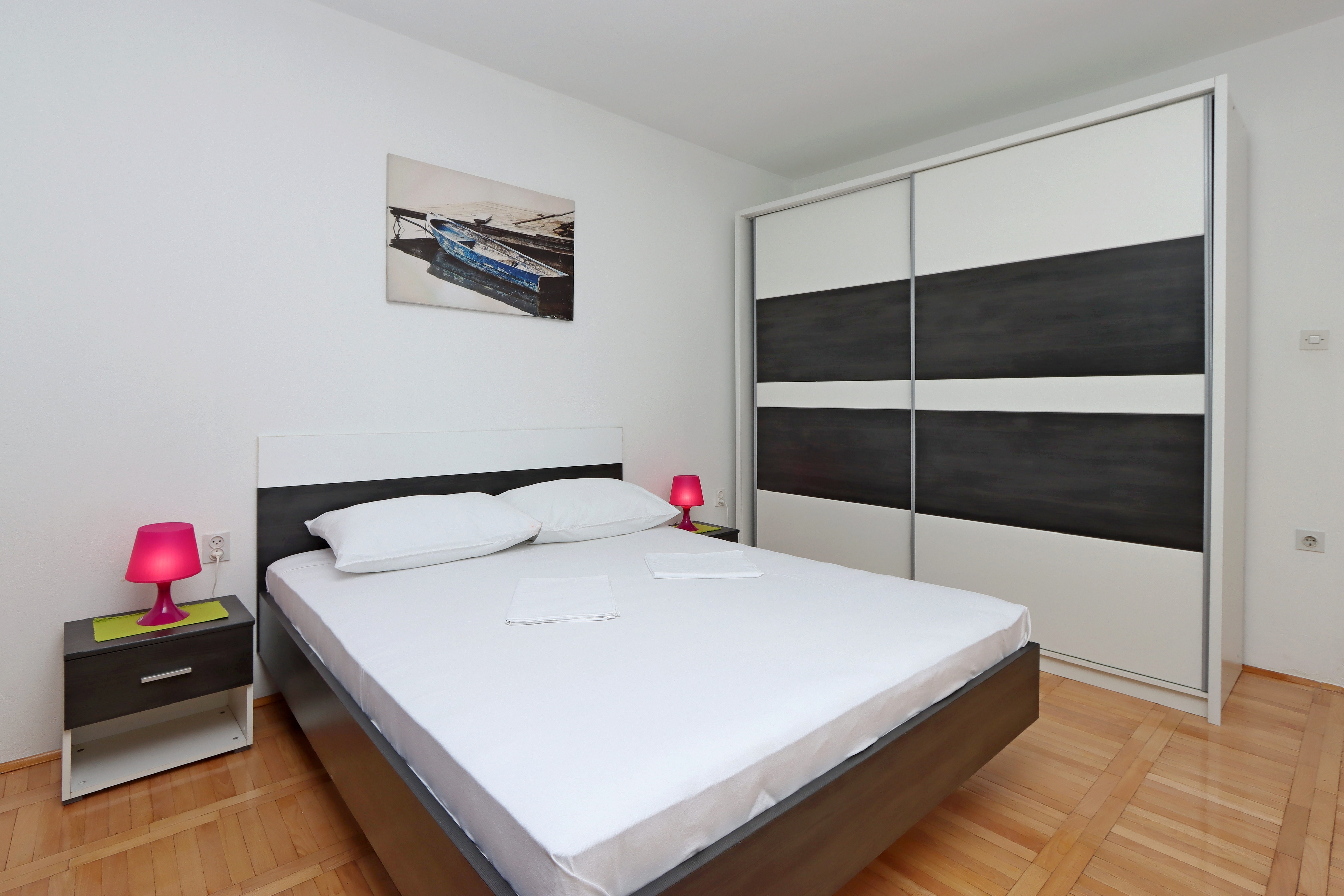 Two bedroom apartment with terrace and sea view Senj (A-5571-b)