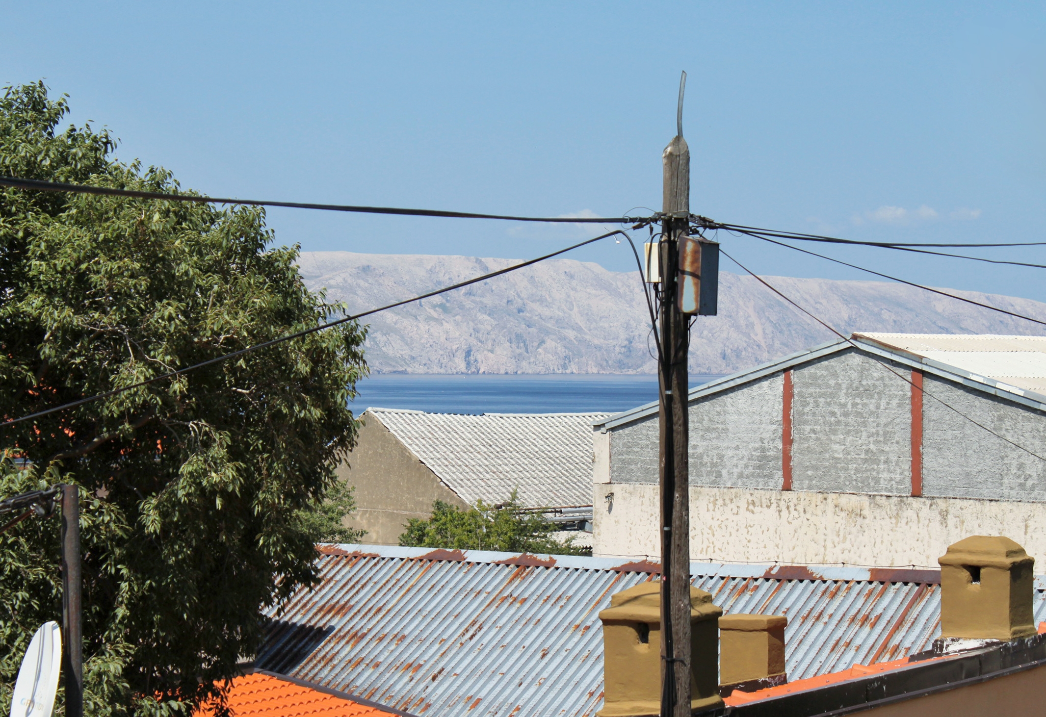 Three bedroom apartment with balcony and sea view Senj  A-a