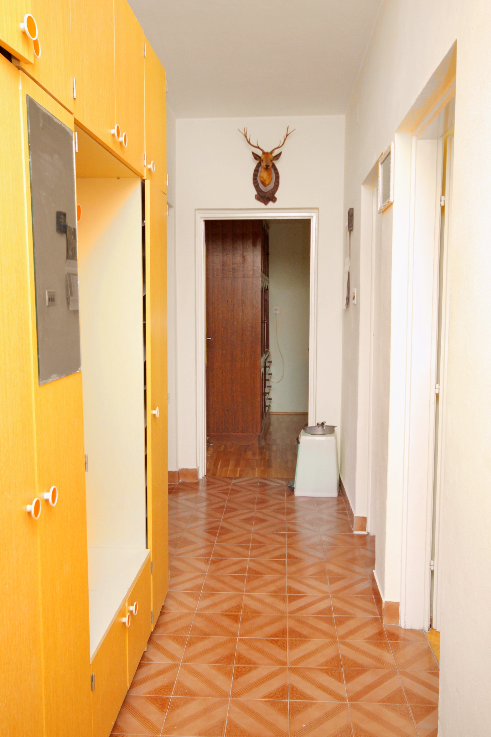 Three bedroom apartment with balcony and sea view Senj  A-a