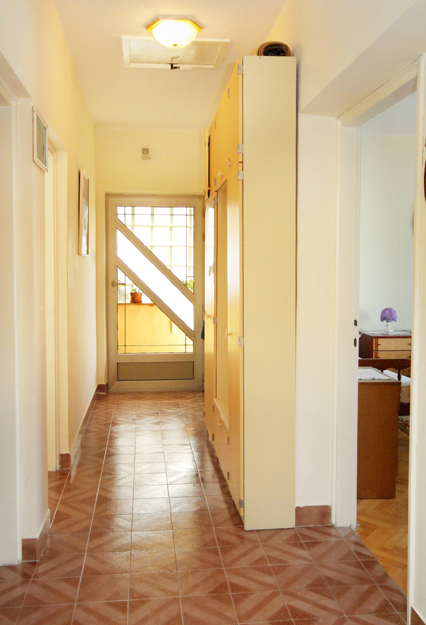 Three bedroom apartment with balcony and sea view Senj  A-a