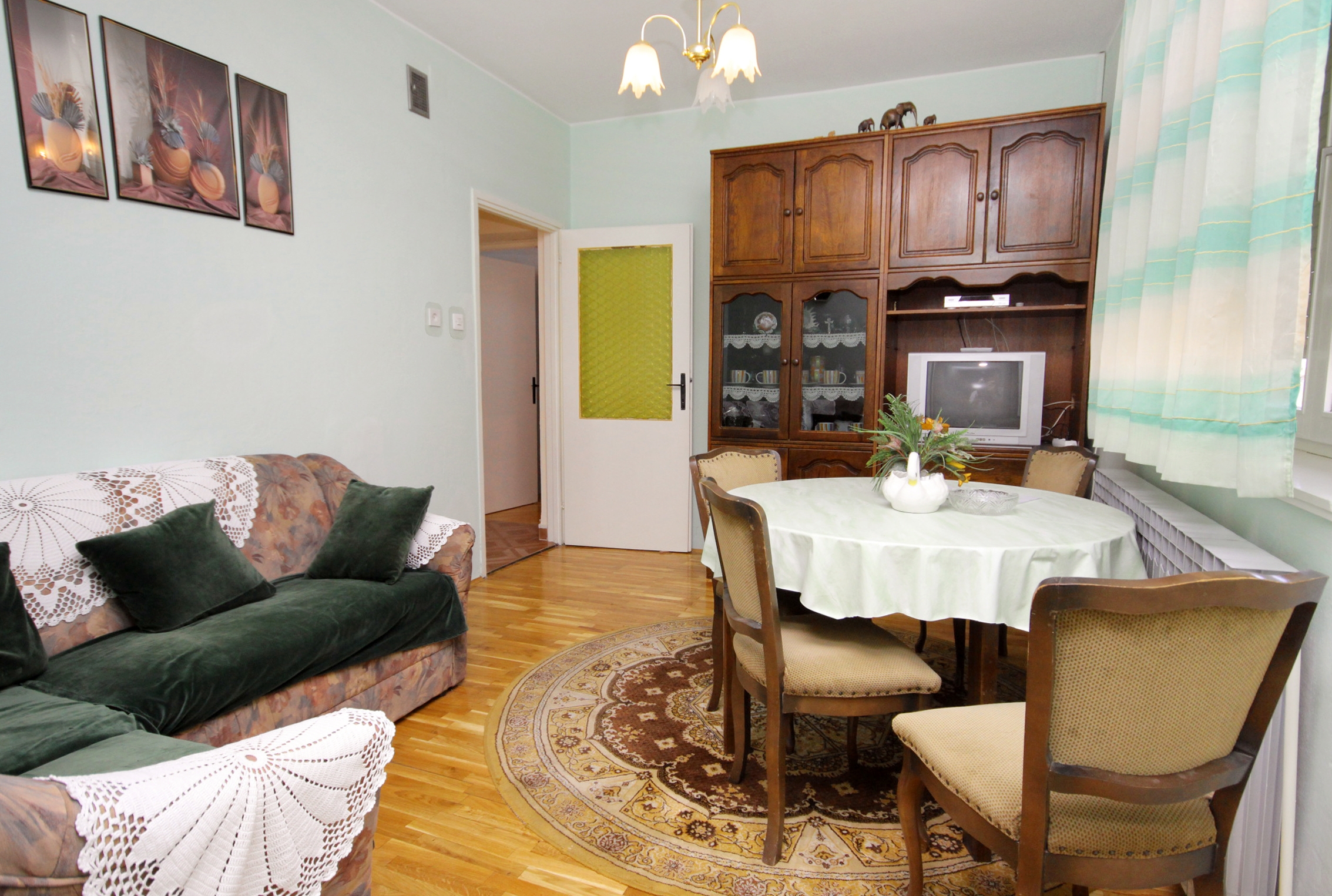 Three bedroom apartment with balcony and sea view Senj (A-5572-a)