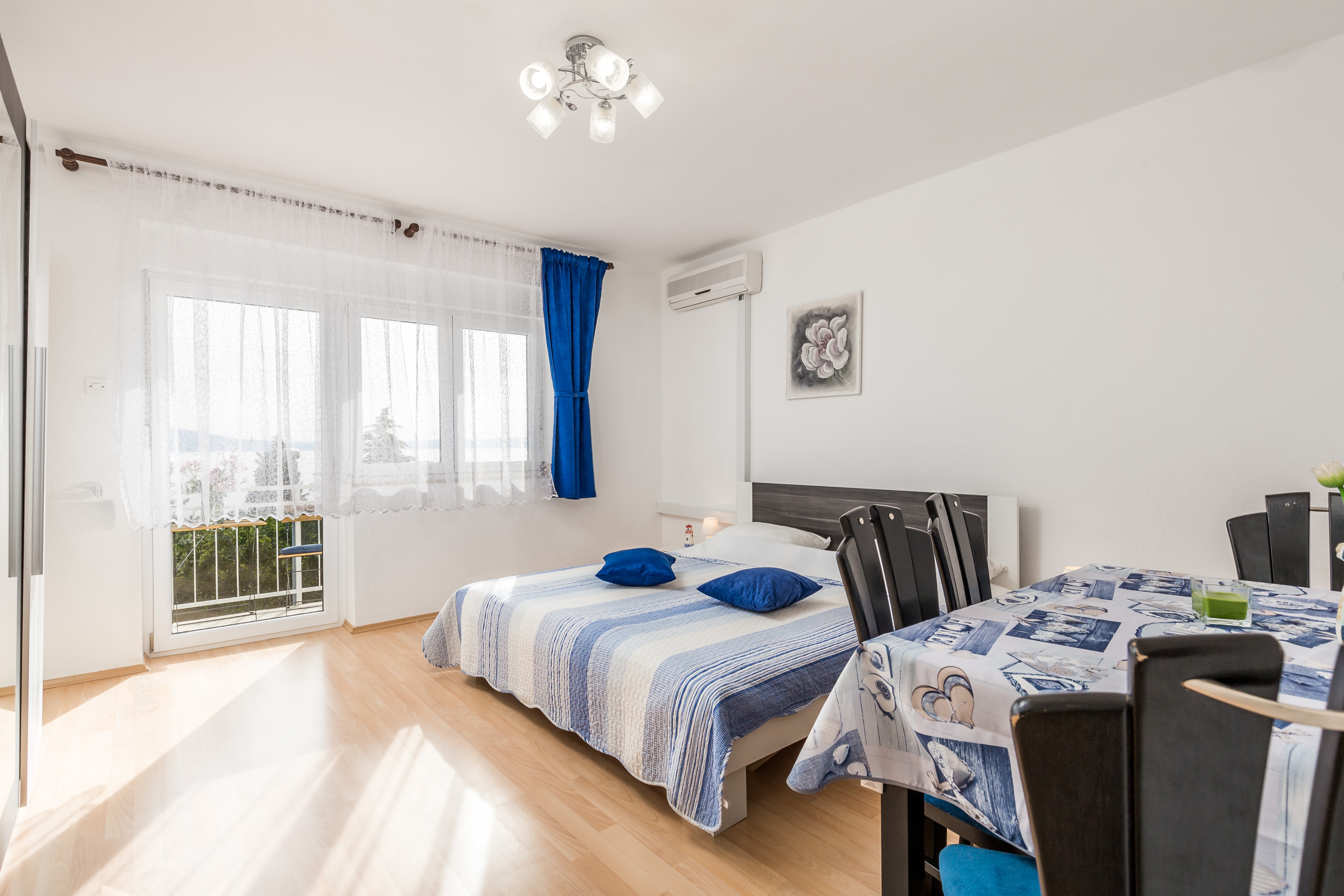 One bedroom apartment with balcony and sea view Klenovica, Novi Vinodolski (A-5575-a)
