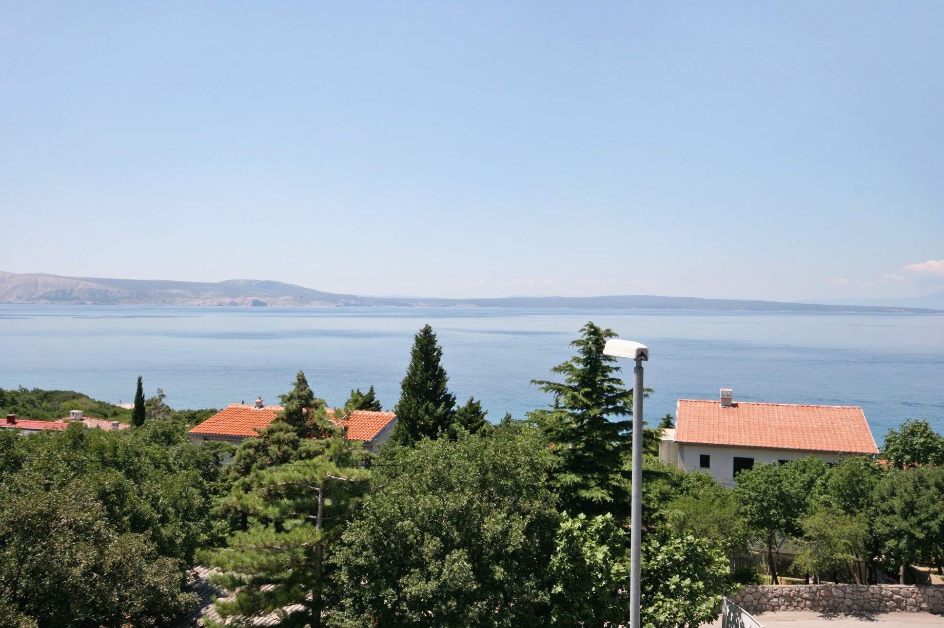One bedroom apartment with balcony and sea view Klenovica, Novi Vinodolski  A-b