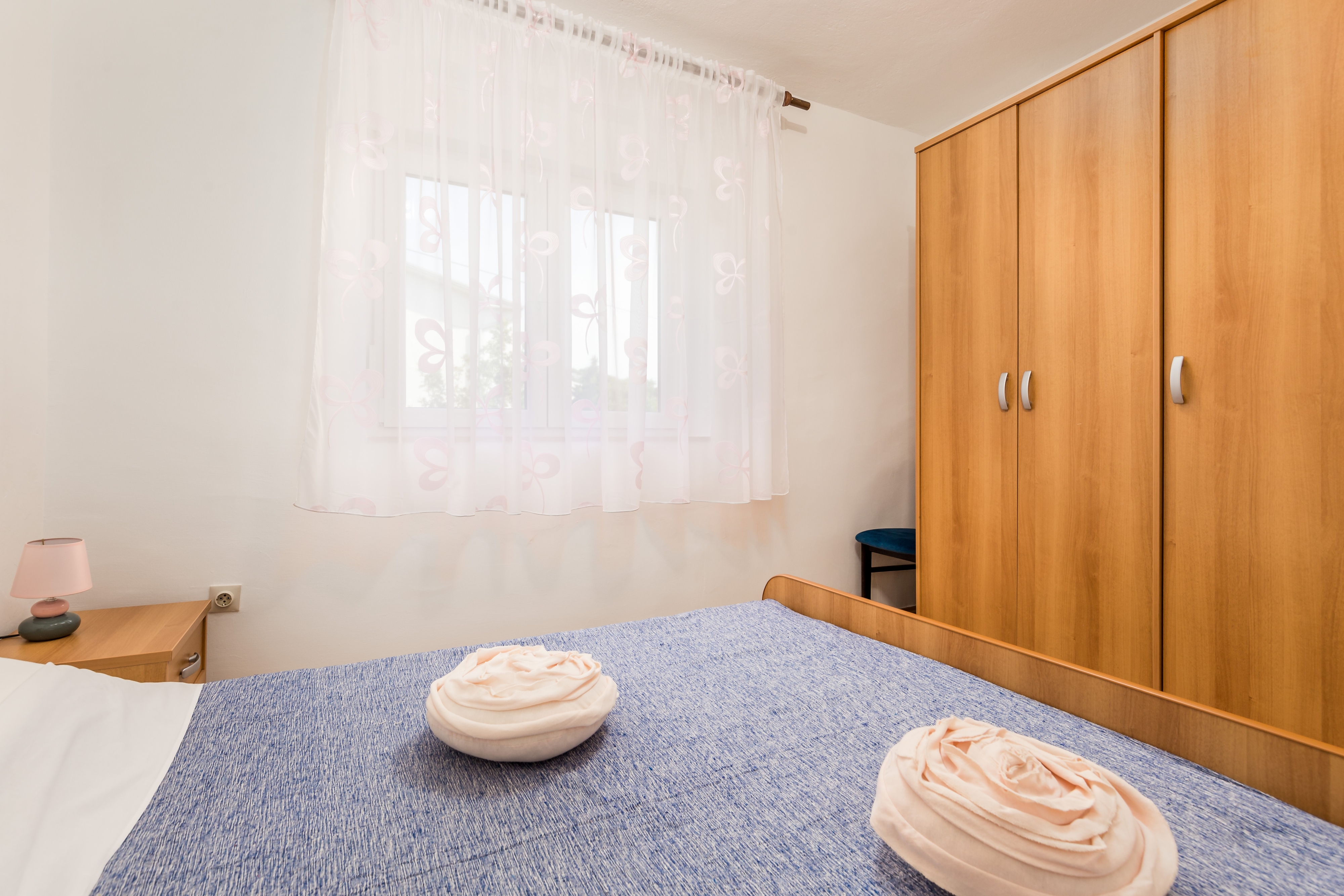 One bedroom apartment with balcony and sea view Klenovica, Novi Vinodolski  A-b