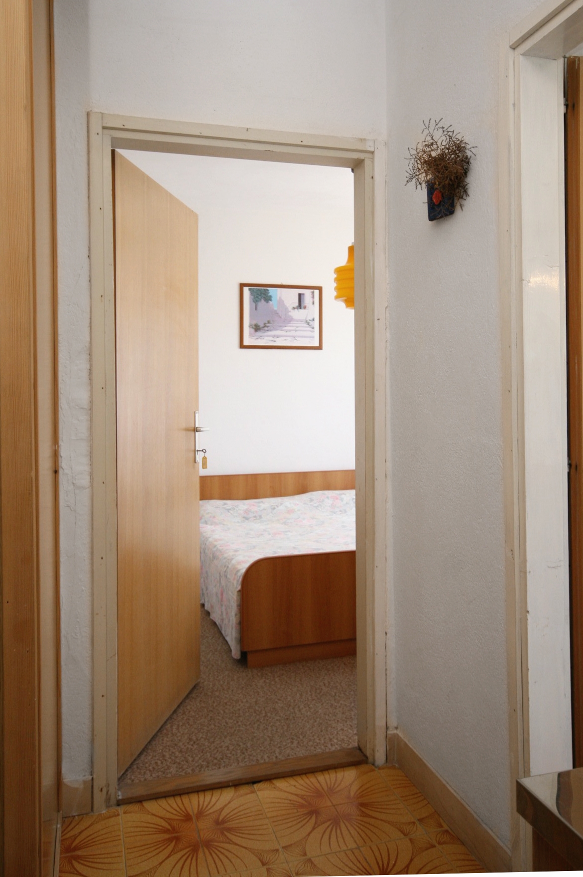 One bedroom apartment with balcony and sea view Klenovica, Novi Vinodolski  A-b