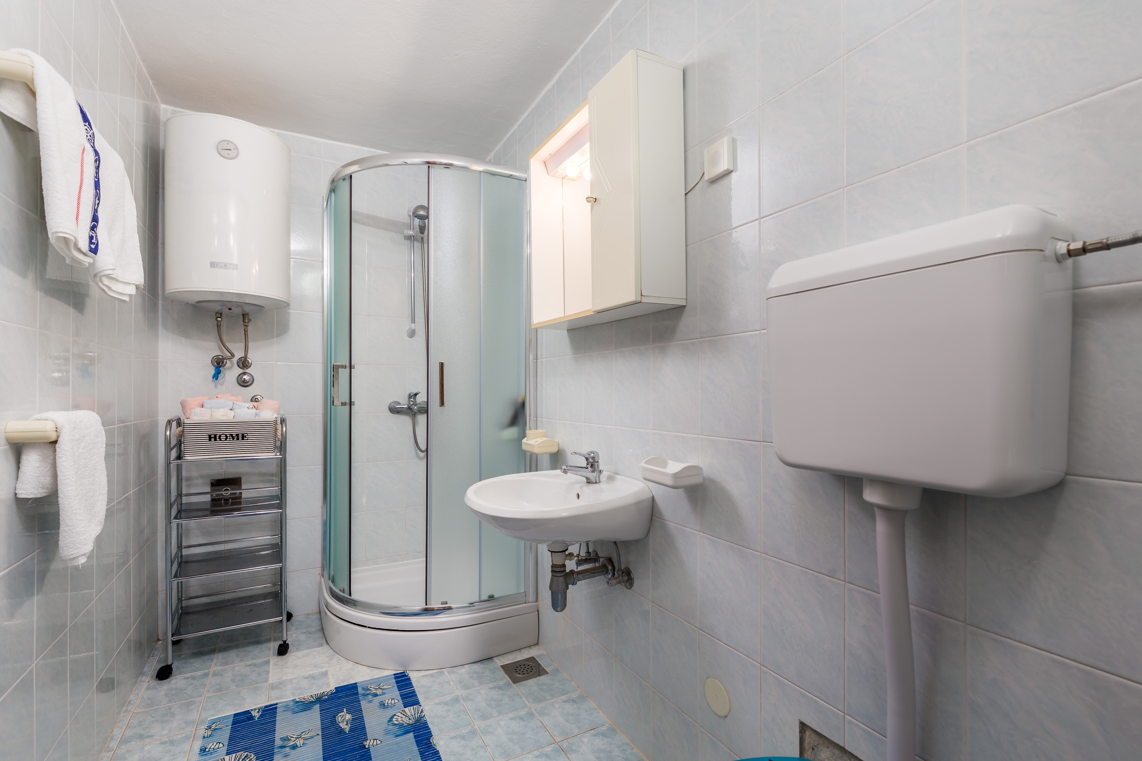 Two bedroom apartment with terrace Klenovica, Novi Vinodolski  A-c