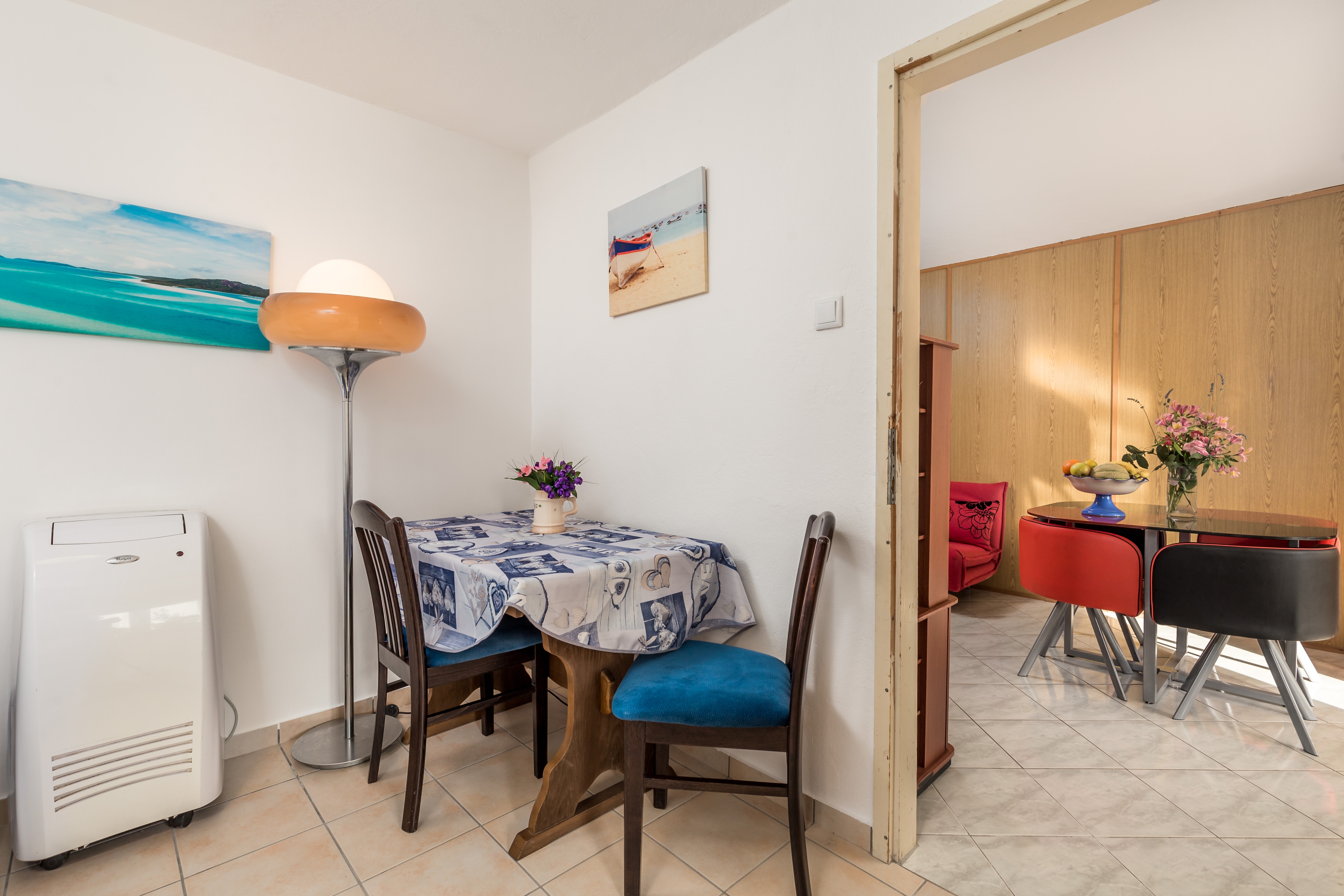 Two bedroom apartment with terrace Klenovica, Novi Vinodolski  A-c