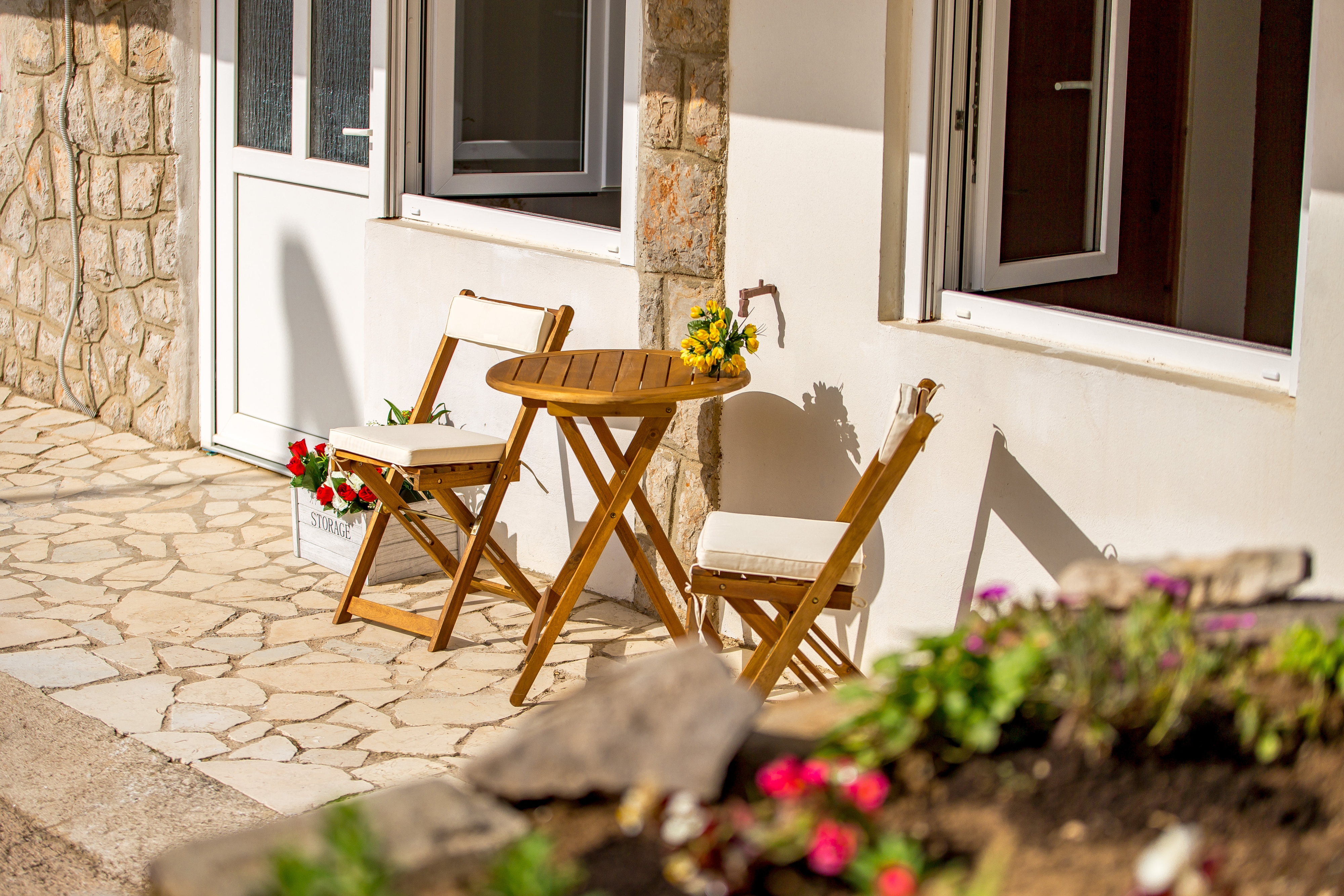 Two bedroom apartment with terrace Klenovica, Novi Vinodolski  A-c