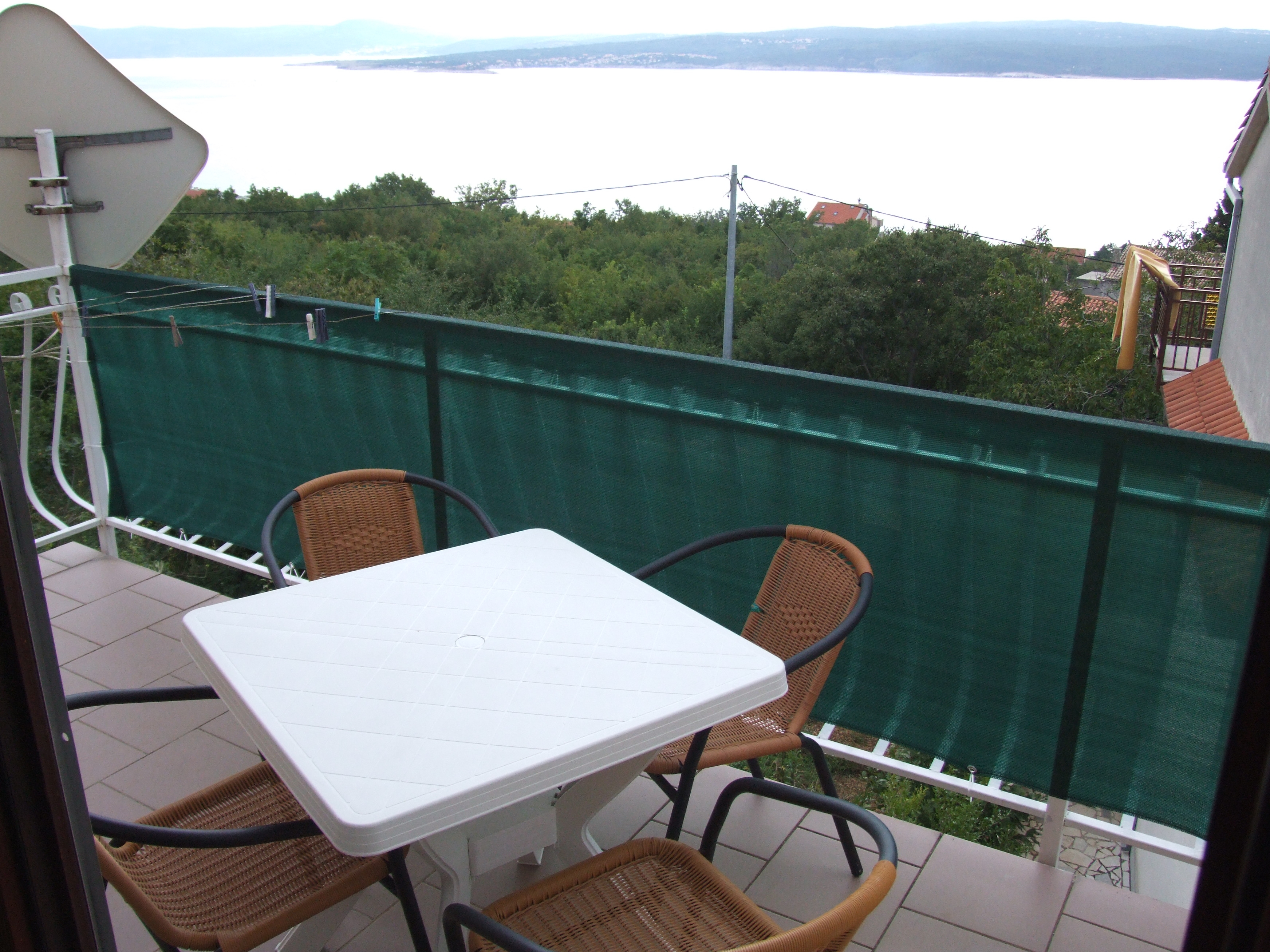 Three bedroom apartment with terrace and sea view Dramalj, Crikvenica  A-b