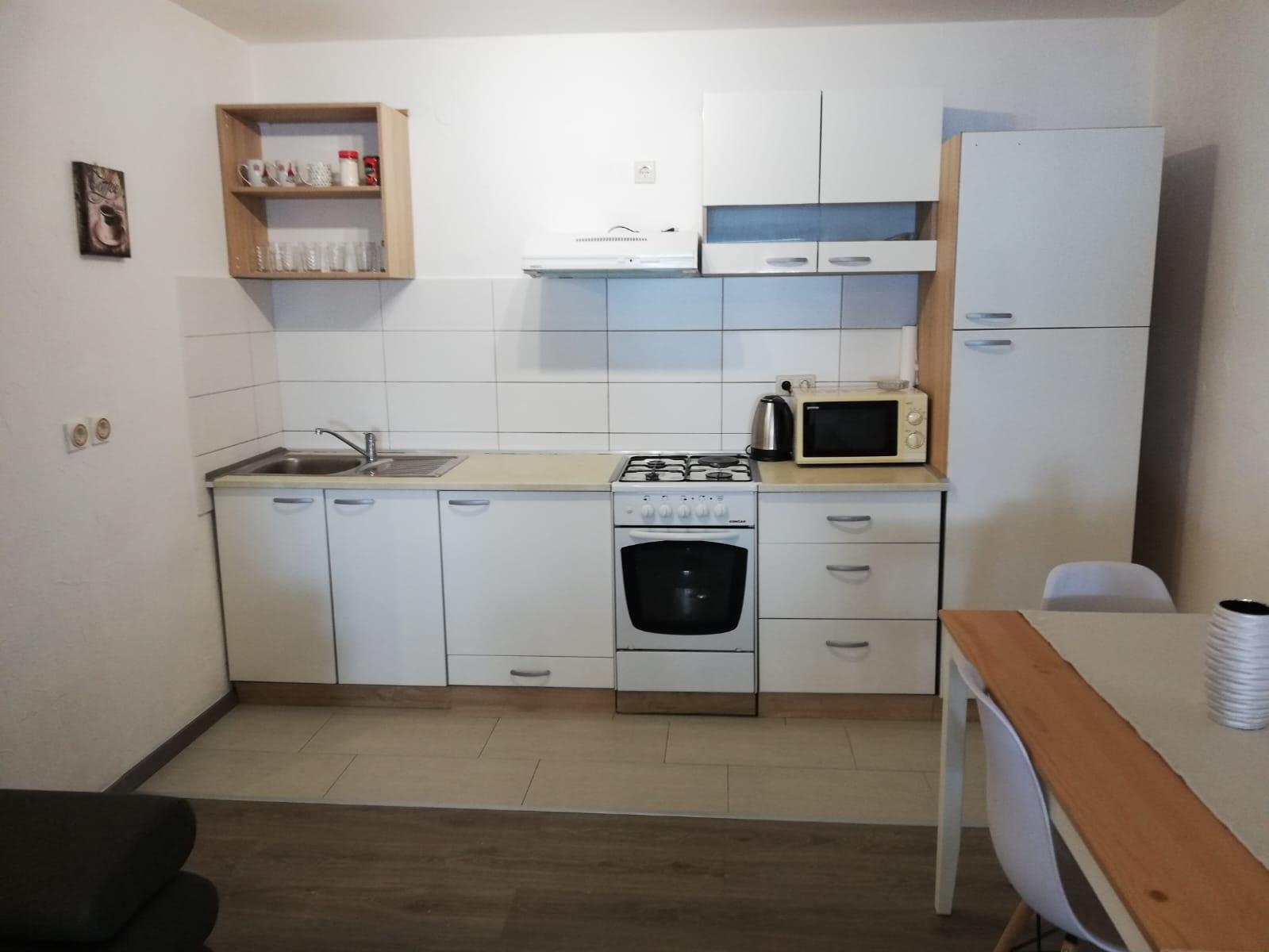 One bedroom apartment with terrace and sea view Klenovica, Novi Vinodolski  A-a