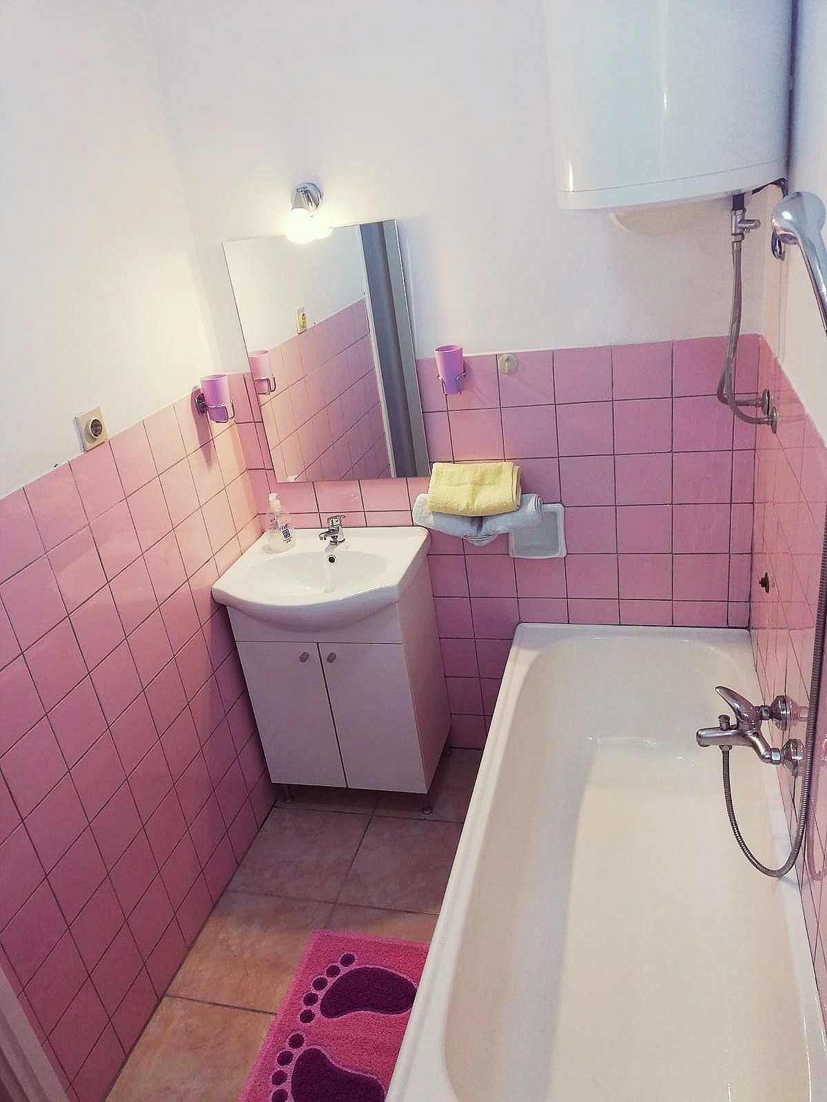 One bedroom apartment with terrace and sea view Klenovica, Novi Vinodolski  A-c