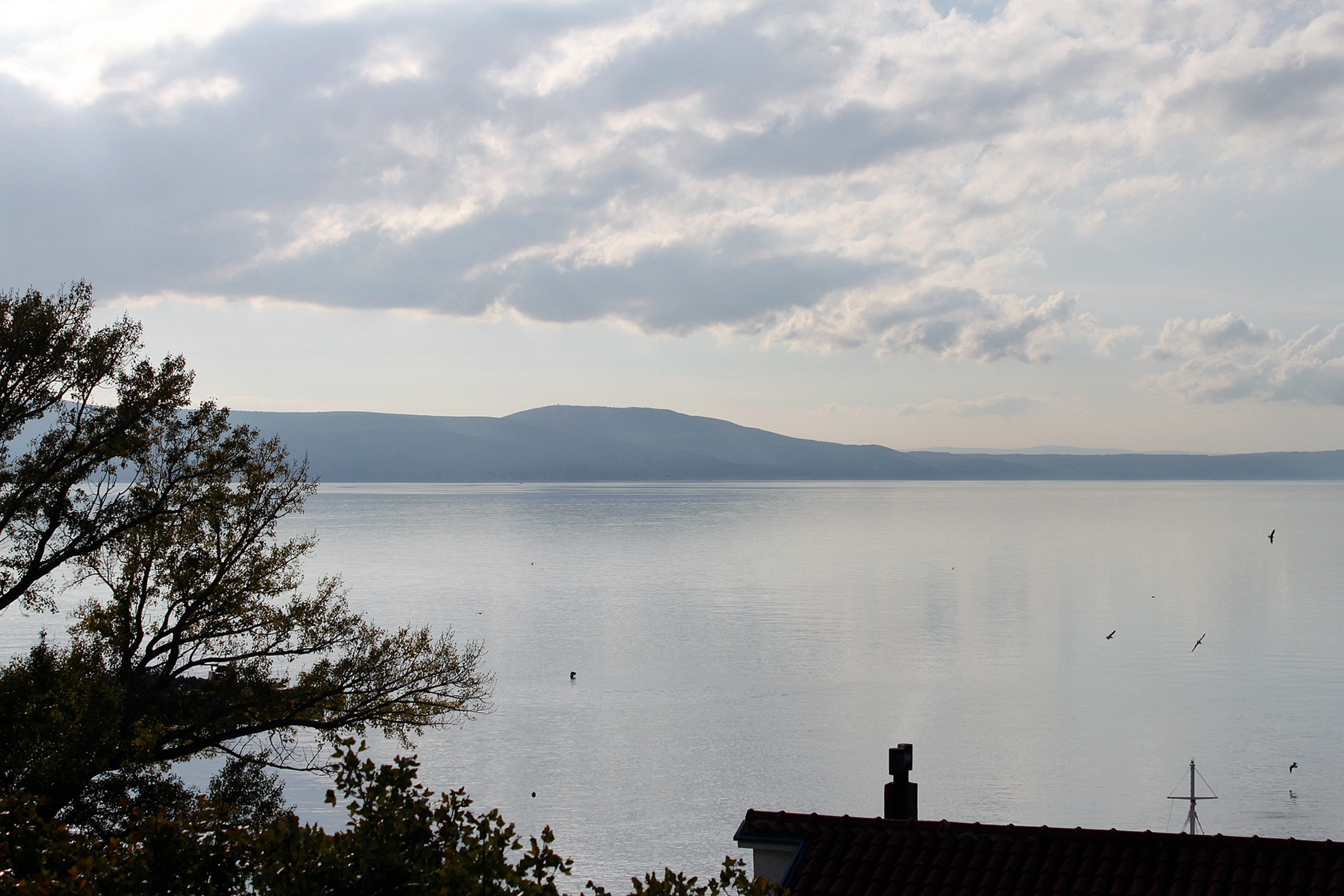Two bedroom apartment with terrace and sea view Klenovica, Novi Vinodolski  A-b