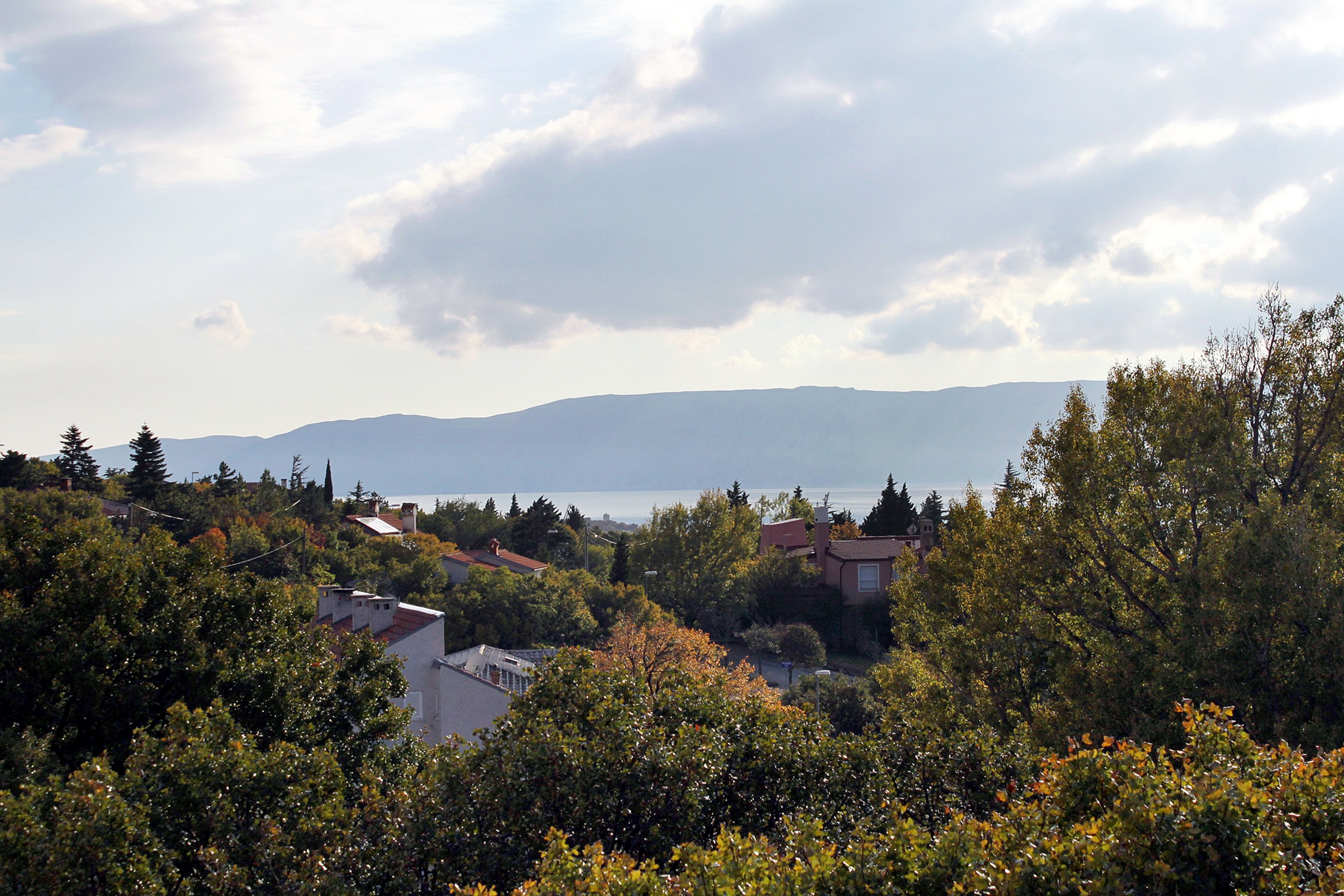 Two bedroom apartment with terrace and sea view Klenovica, Novi Vinodolski  A-b