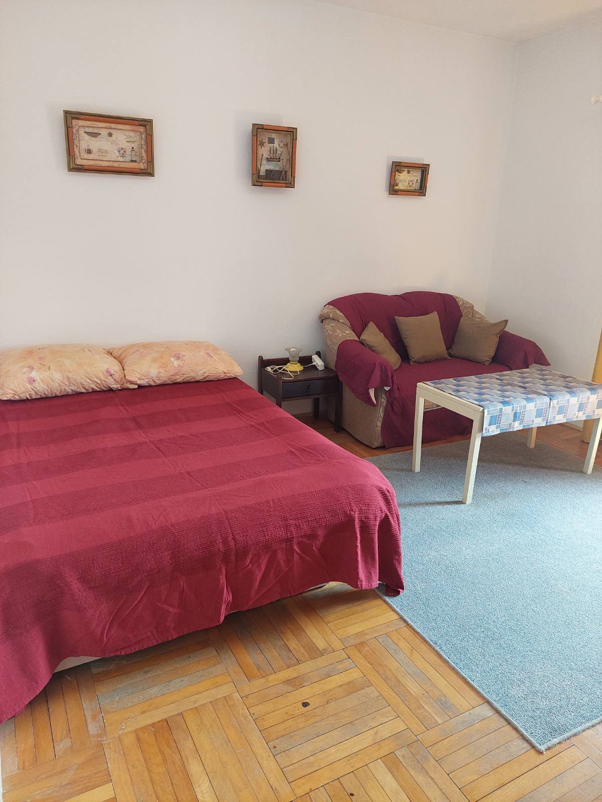 One bedroom apartment with balcony and sea view Novi Vinodolski (A-5582-a)