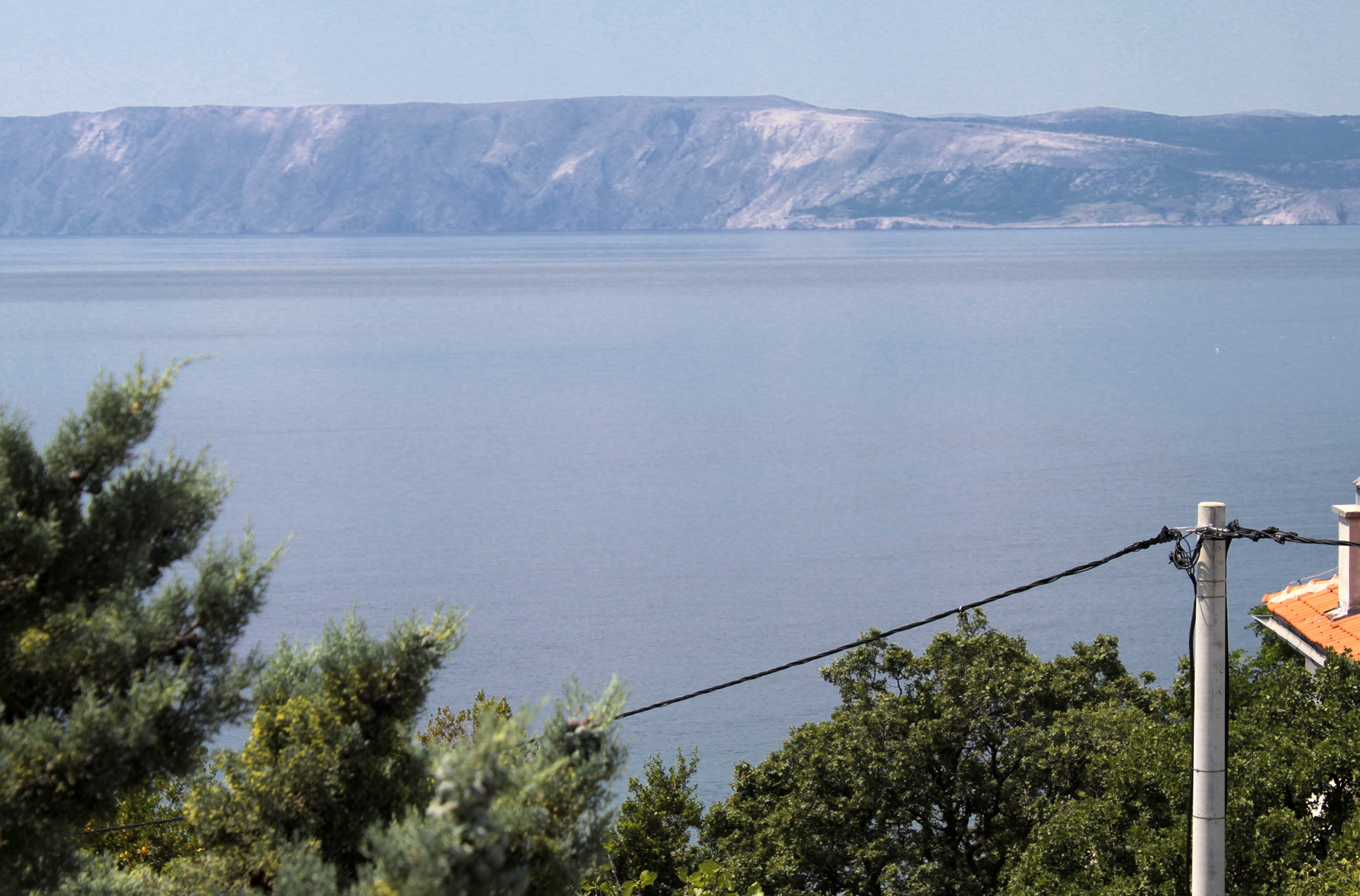 One bedroom apartment with terrace and sea view Novi Vinodolski (A-5582-b)