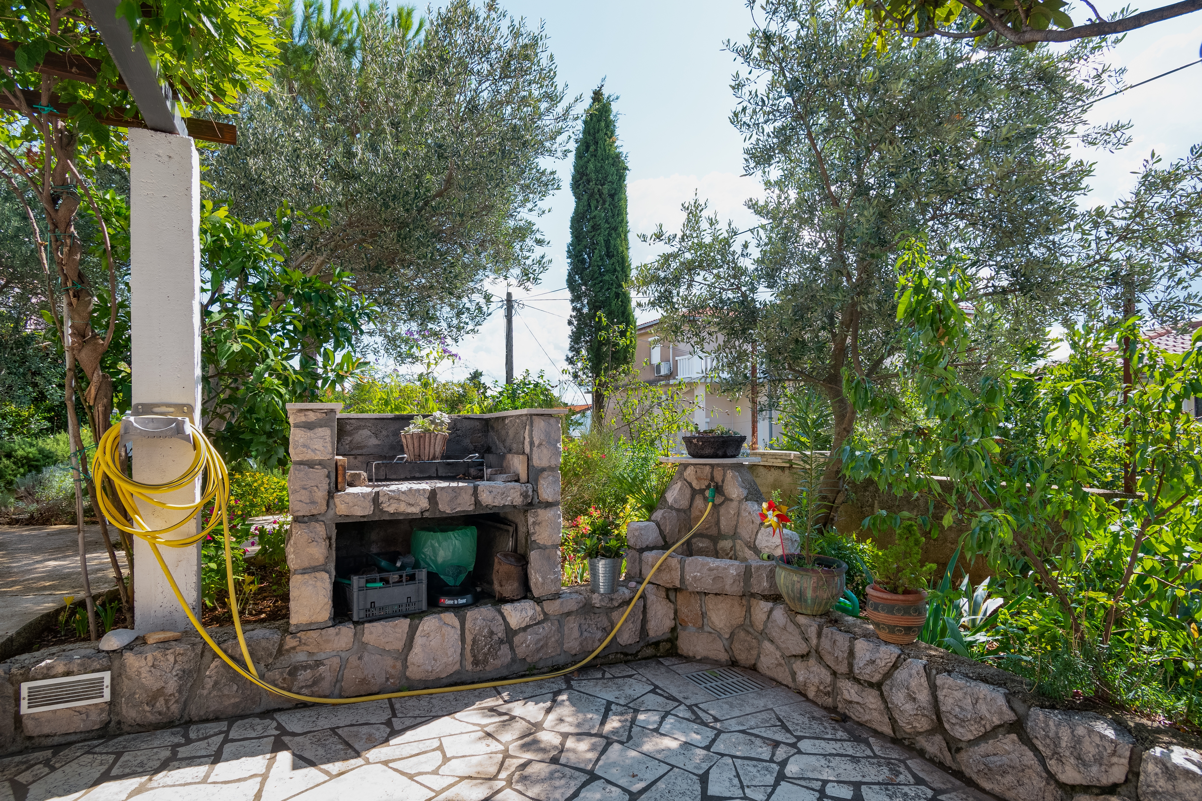 Two bedroom apartment with terrace and sea view Crikvenica  A-a