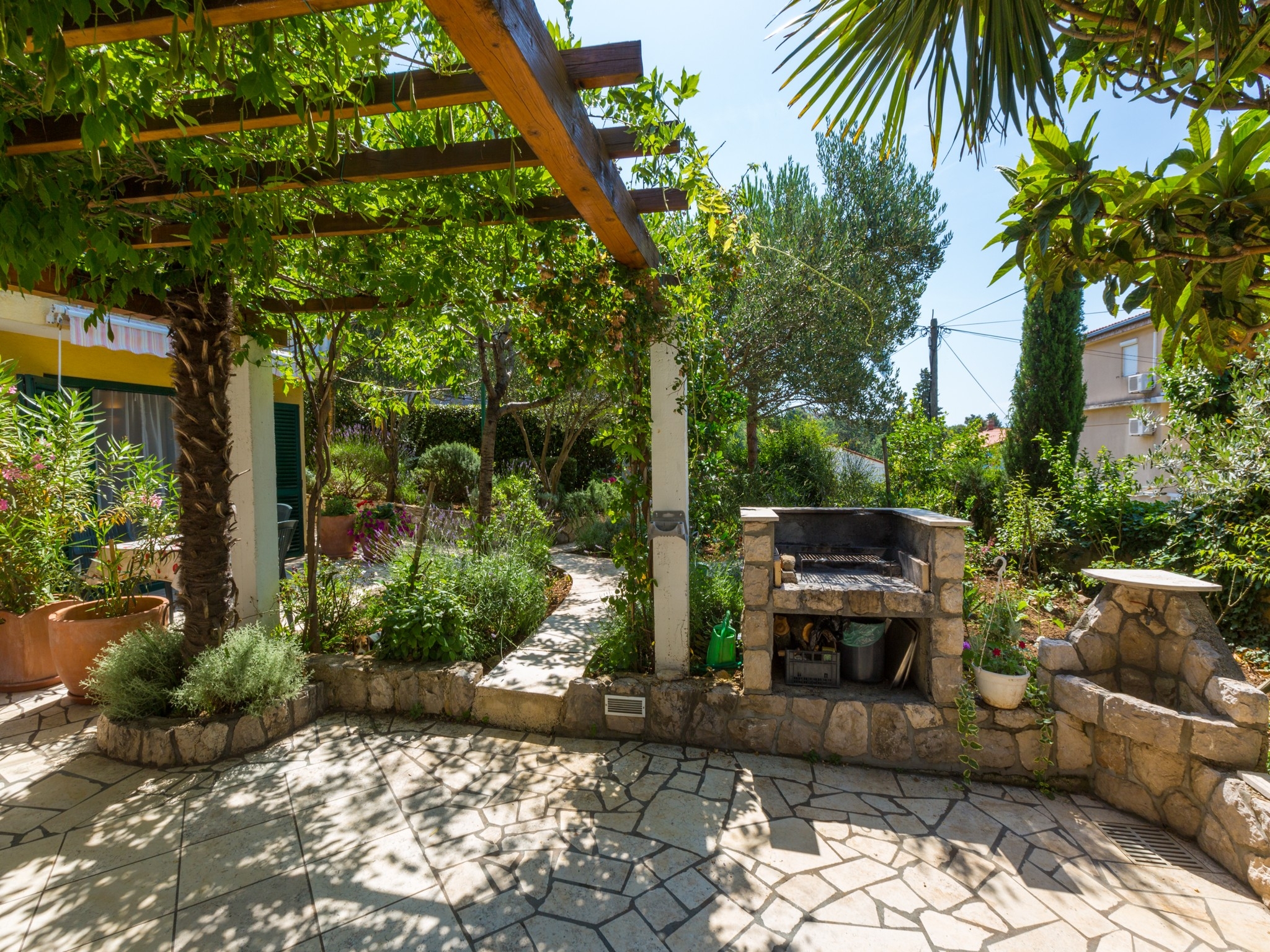 Two bedroom apartment with terrace and sea view Crikvenica  A-a